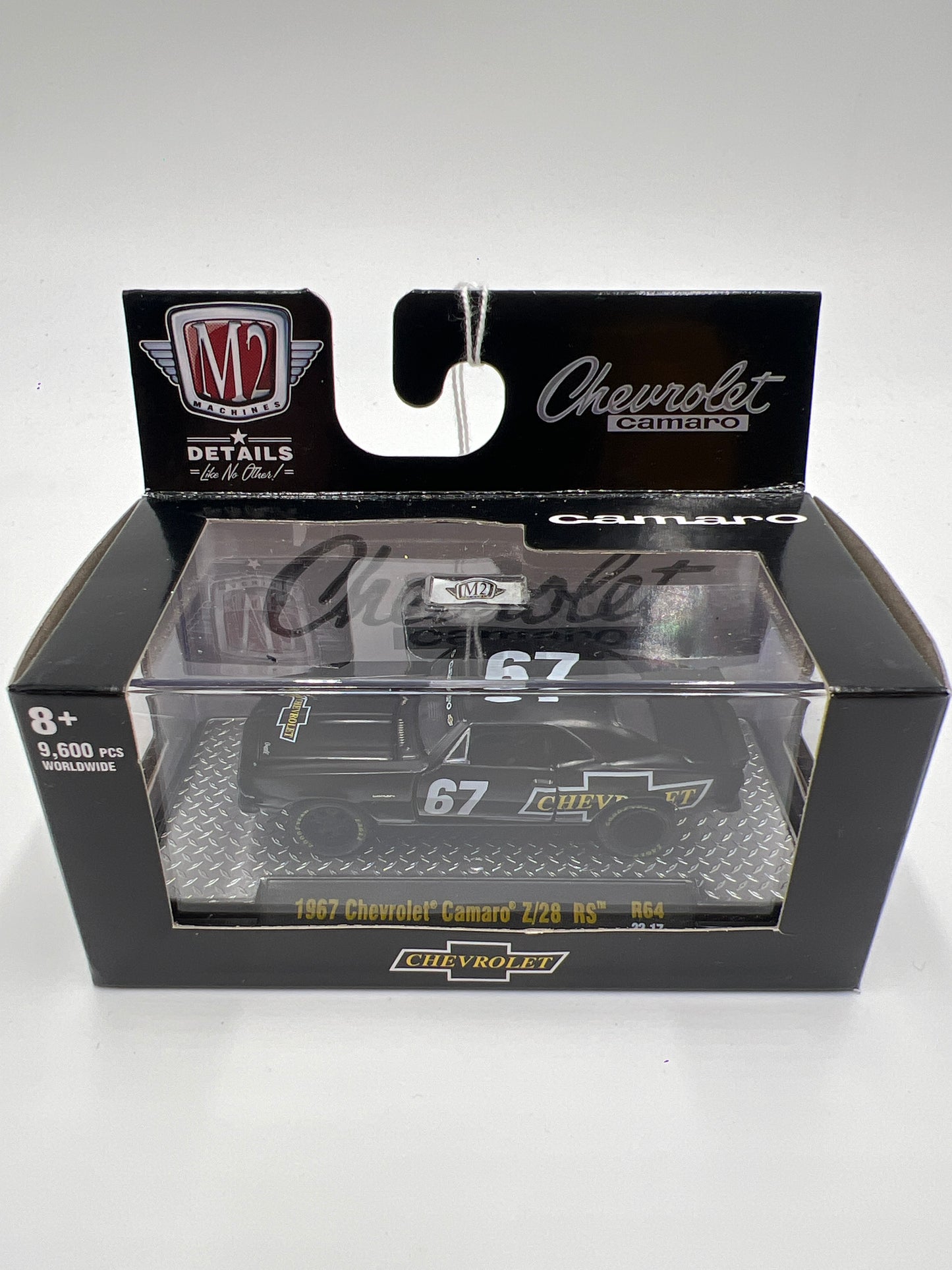 M2 Machines 1967 Chevrolet Camaro Z/28 RS Black R64