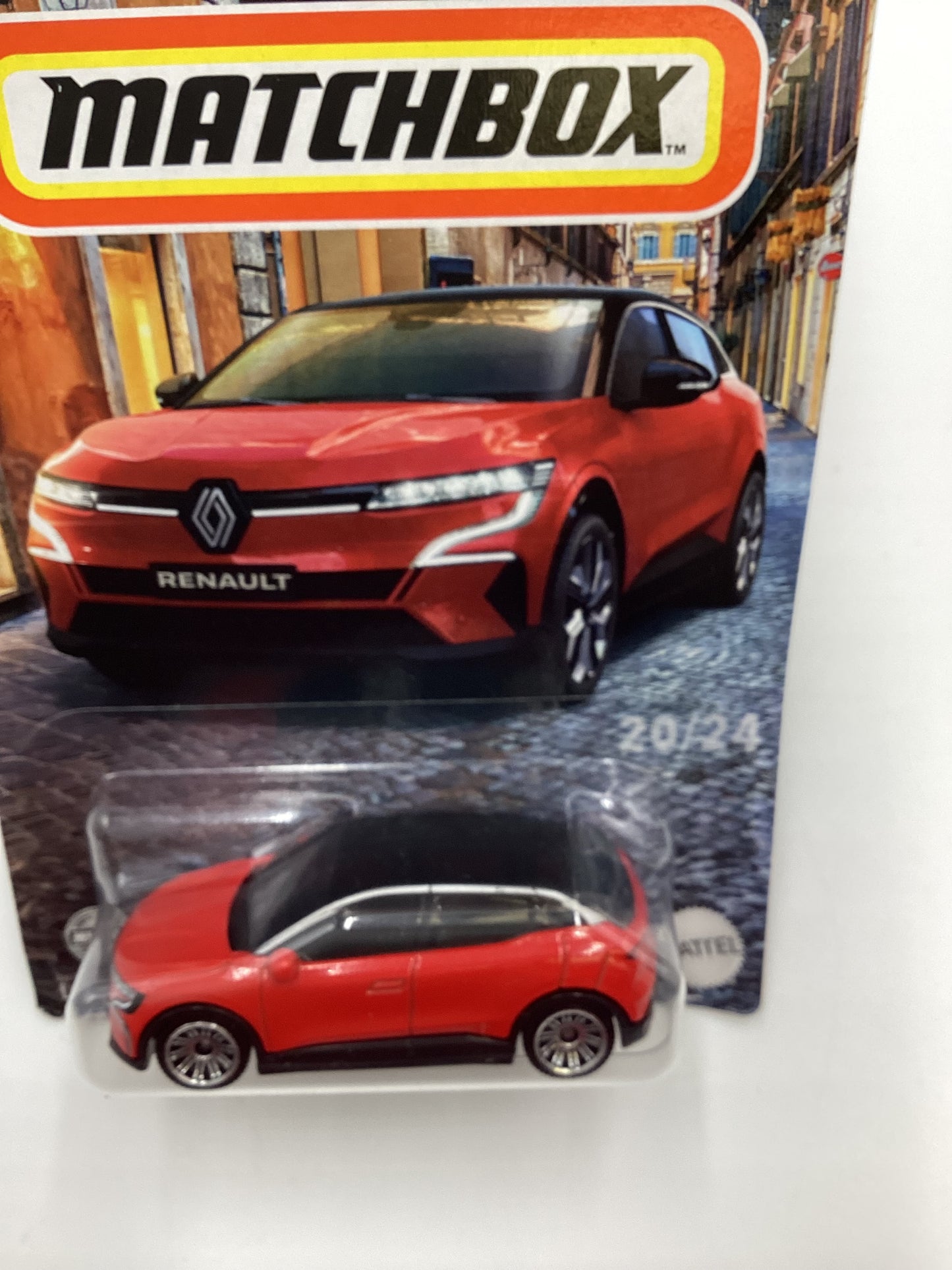 2024 Matchbox European Streets #20 2022 Renault Megane Red 165C