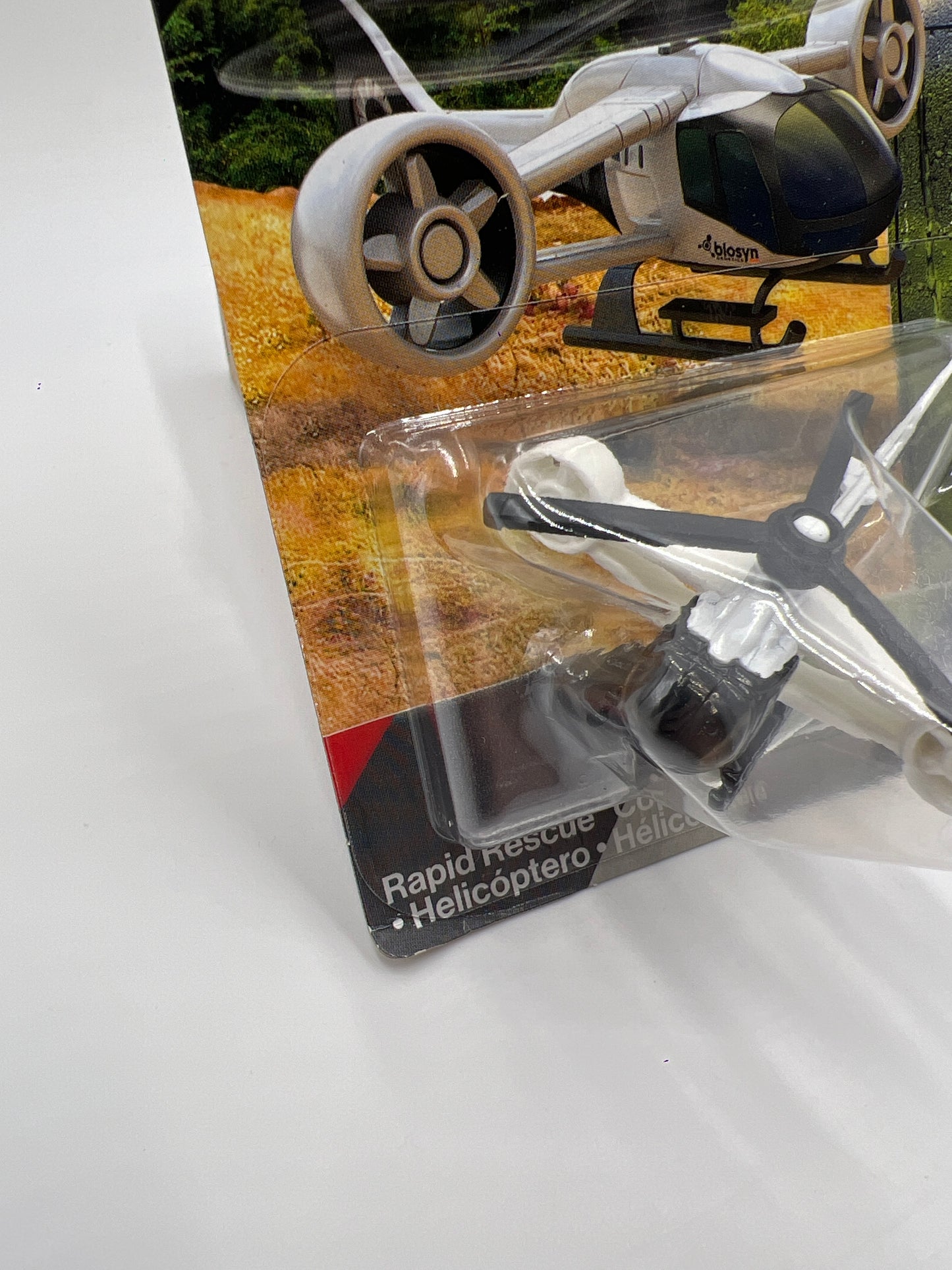 2025 Matchbox Jurassic World Rebirth Rapid Rescue Copter White 160i