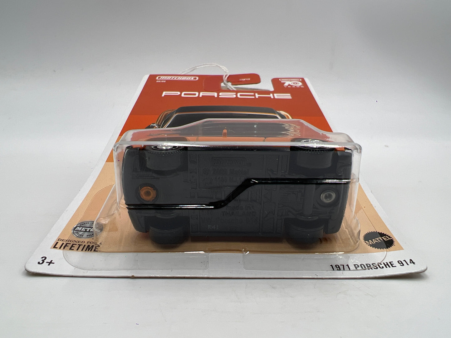 Matchbox Porsche Series #6 1971 Porsche 914 Orange