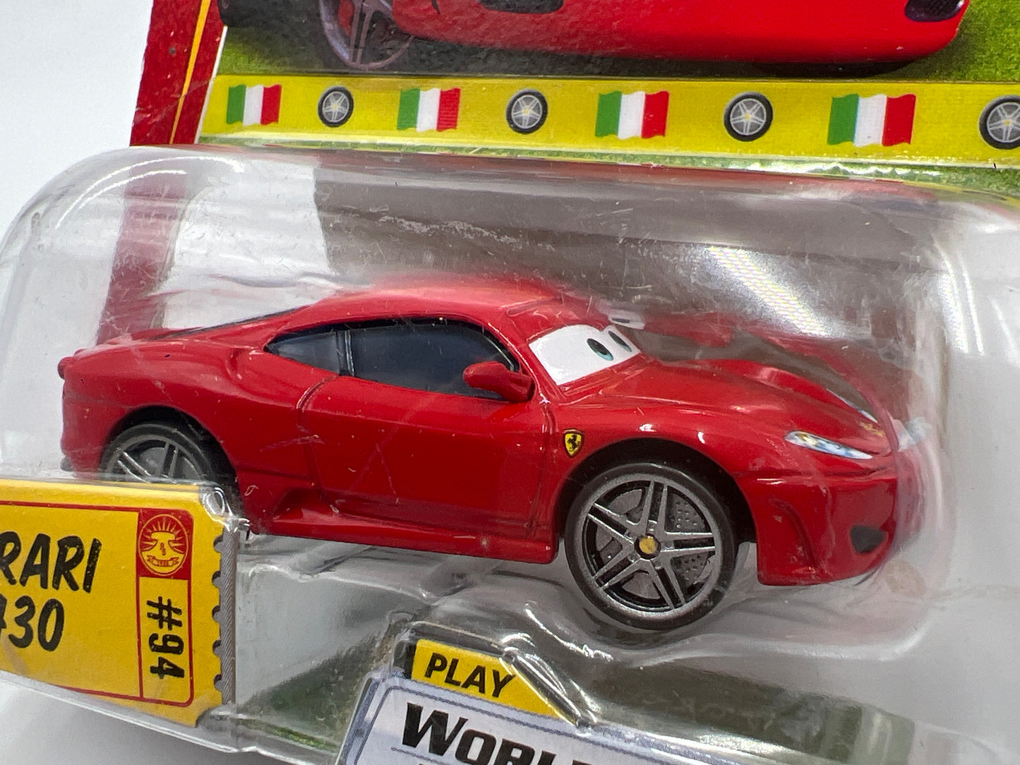 Disney Pixar The World Of Cars #94 CHASE Ferrari F430