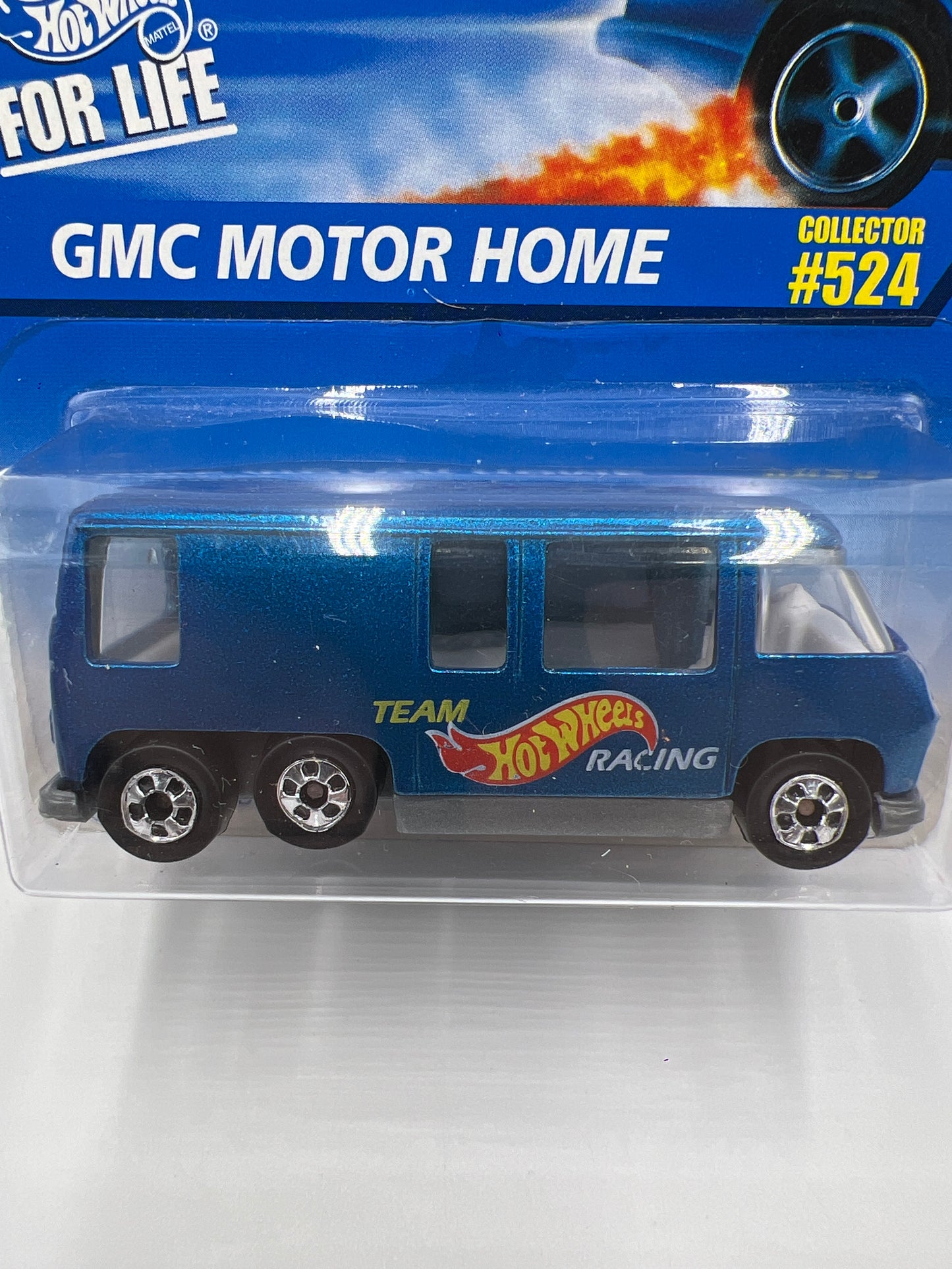 1996 Hot Wheels BW Collector #524 GMC Motor Home Blue 60E