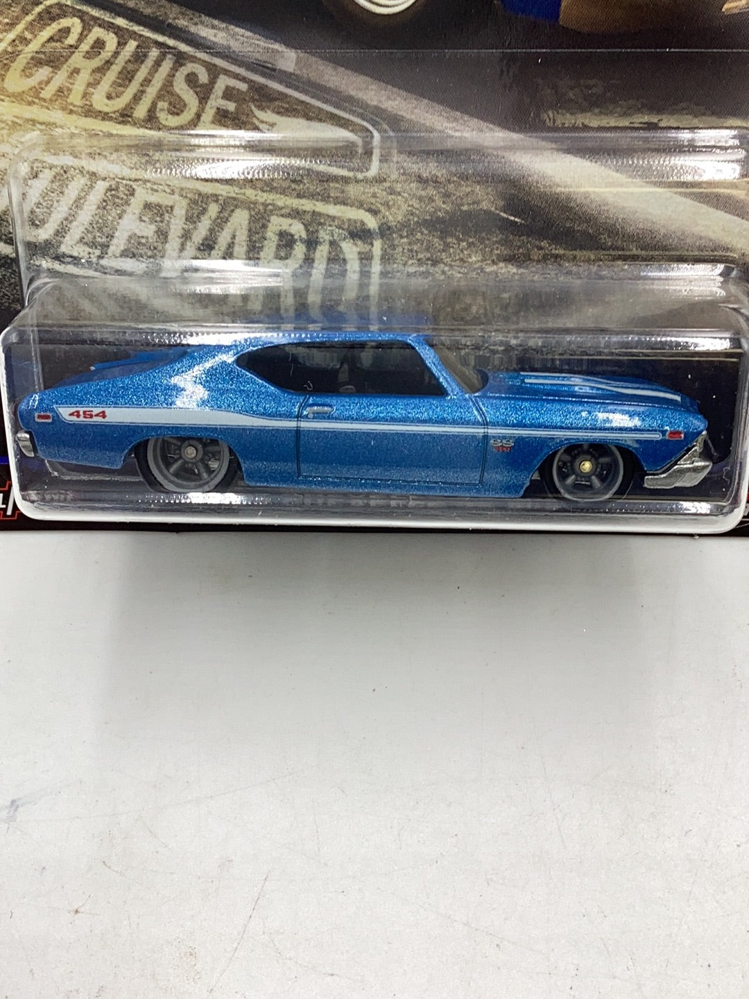 Hot wheels car culture cruise boulevard 69 Chevelle SS 396 259F