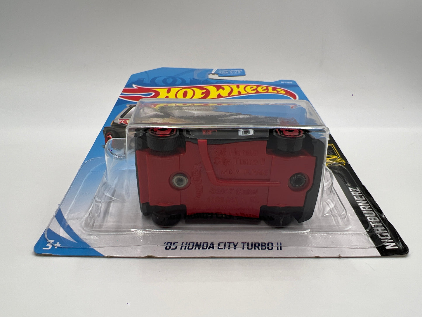 2019 Hot Wheels Nightburnerz #81 85 Honda City Turbo II Black 76C