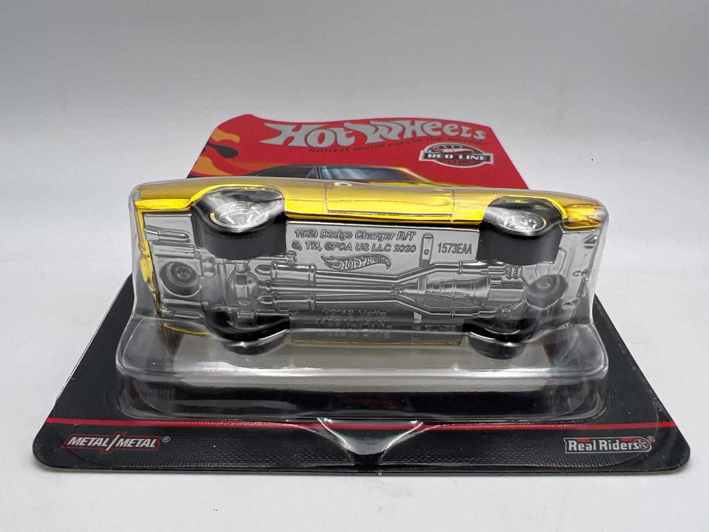 2023 Hot Wheels RLC 1969 Dodge Charger R/T Gold W/Protector