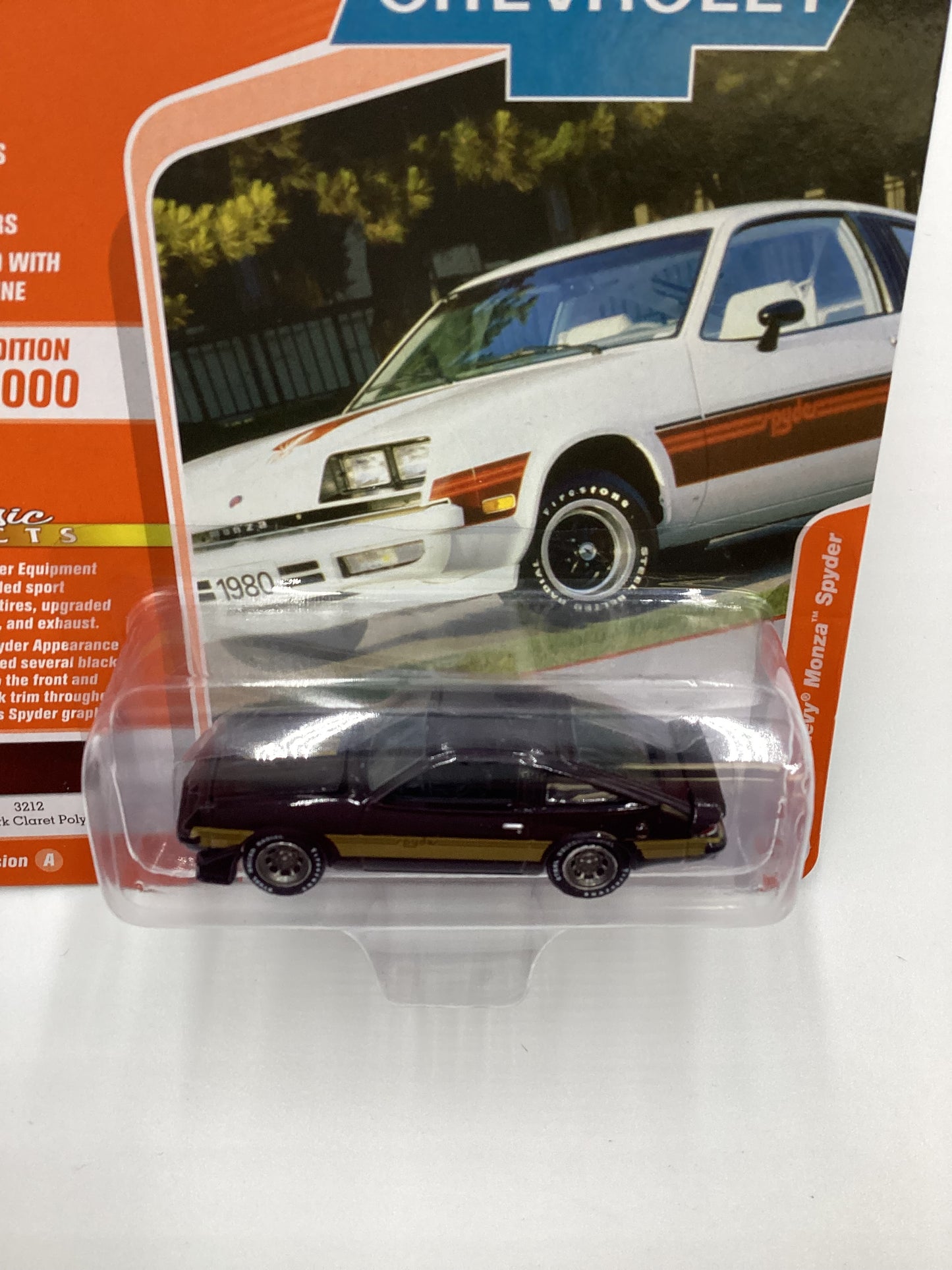 Johnny Lightning Gold Collection Release 1 Version A 1980 Chevy Monza Spyder Dark Brown 219D