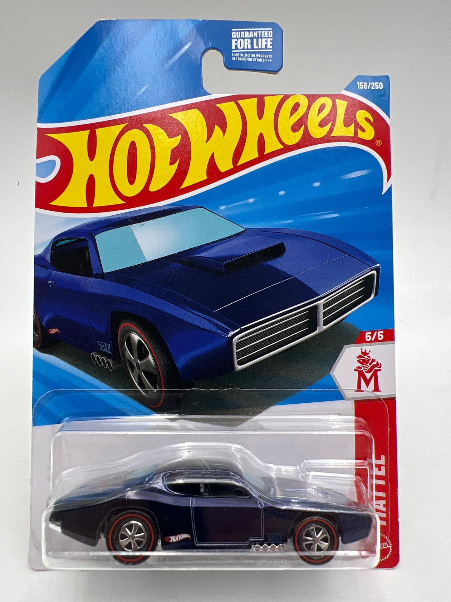 2026 Hot Wheels Super Treasure Hunt #156 Custom Otto Blue W/Protector