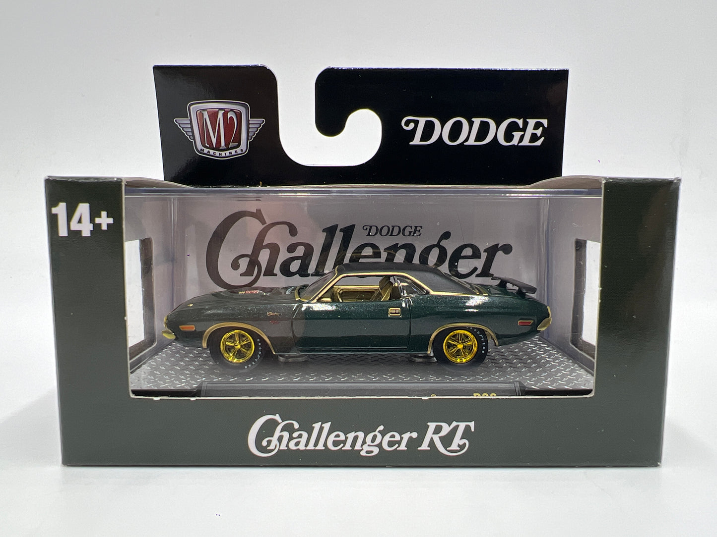 M2 Machines CHASE 1970 Dodge Challenger R/T Hemi Green R96