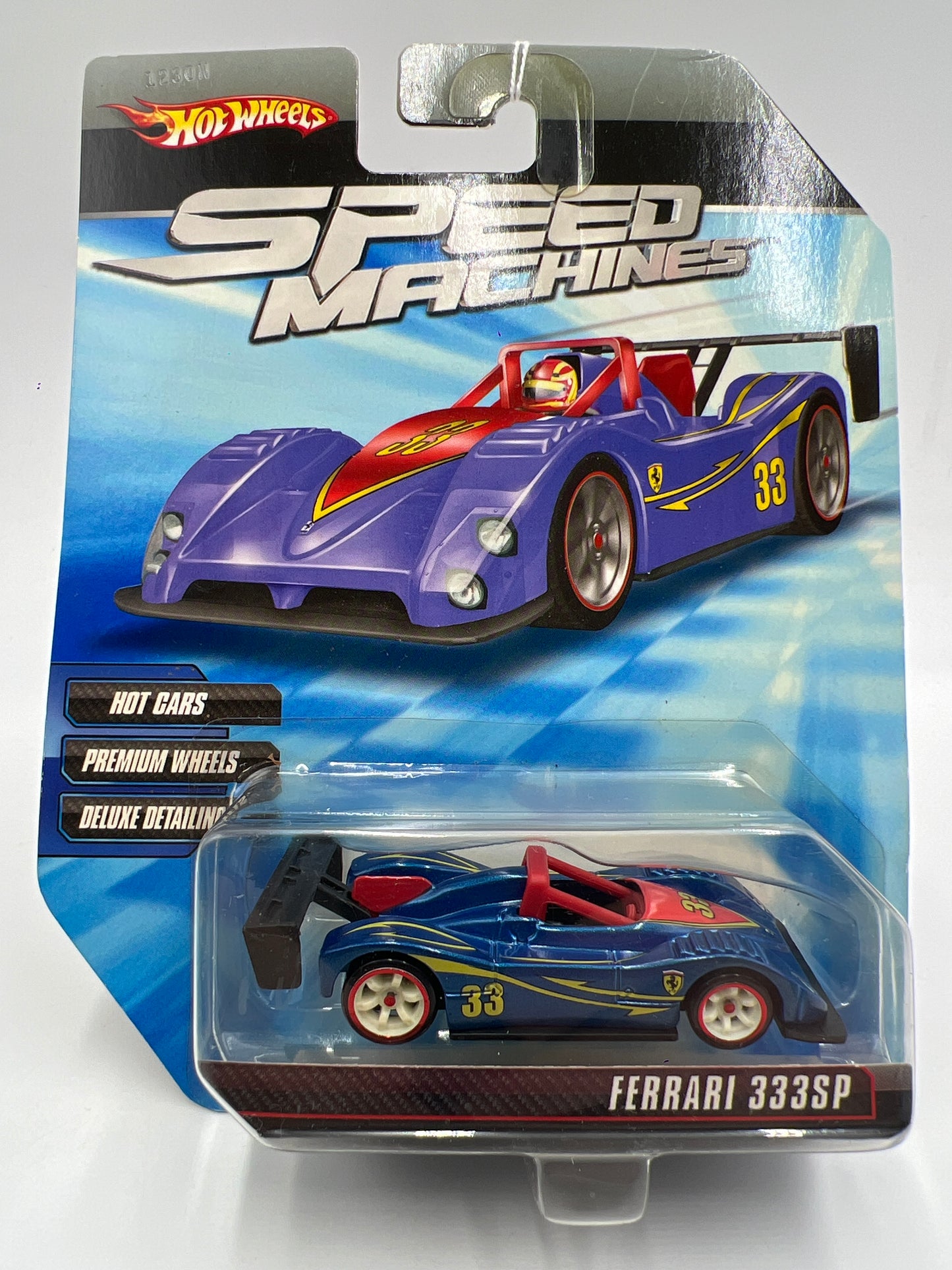 Hot Wheels Premium Speed Machines Ferrari 333SP Blue #2