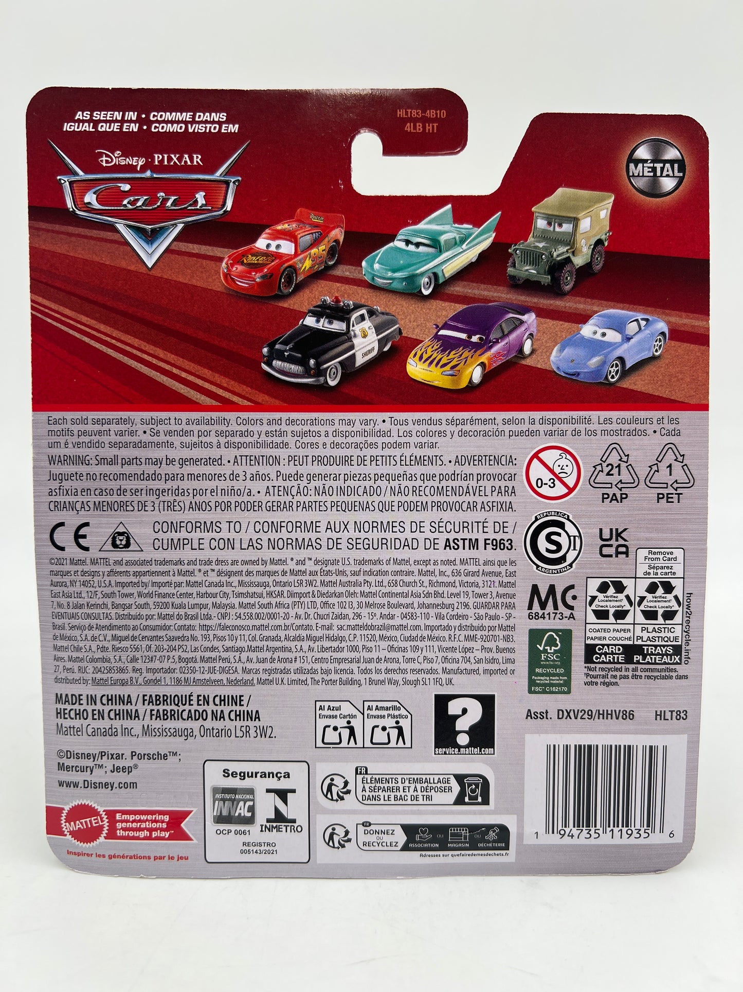 Disney Pixar Cars Mater 142H