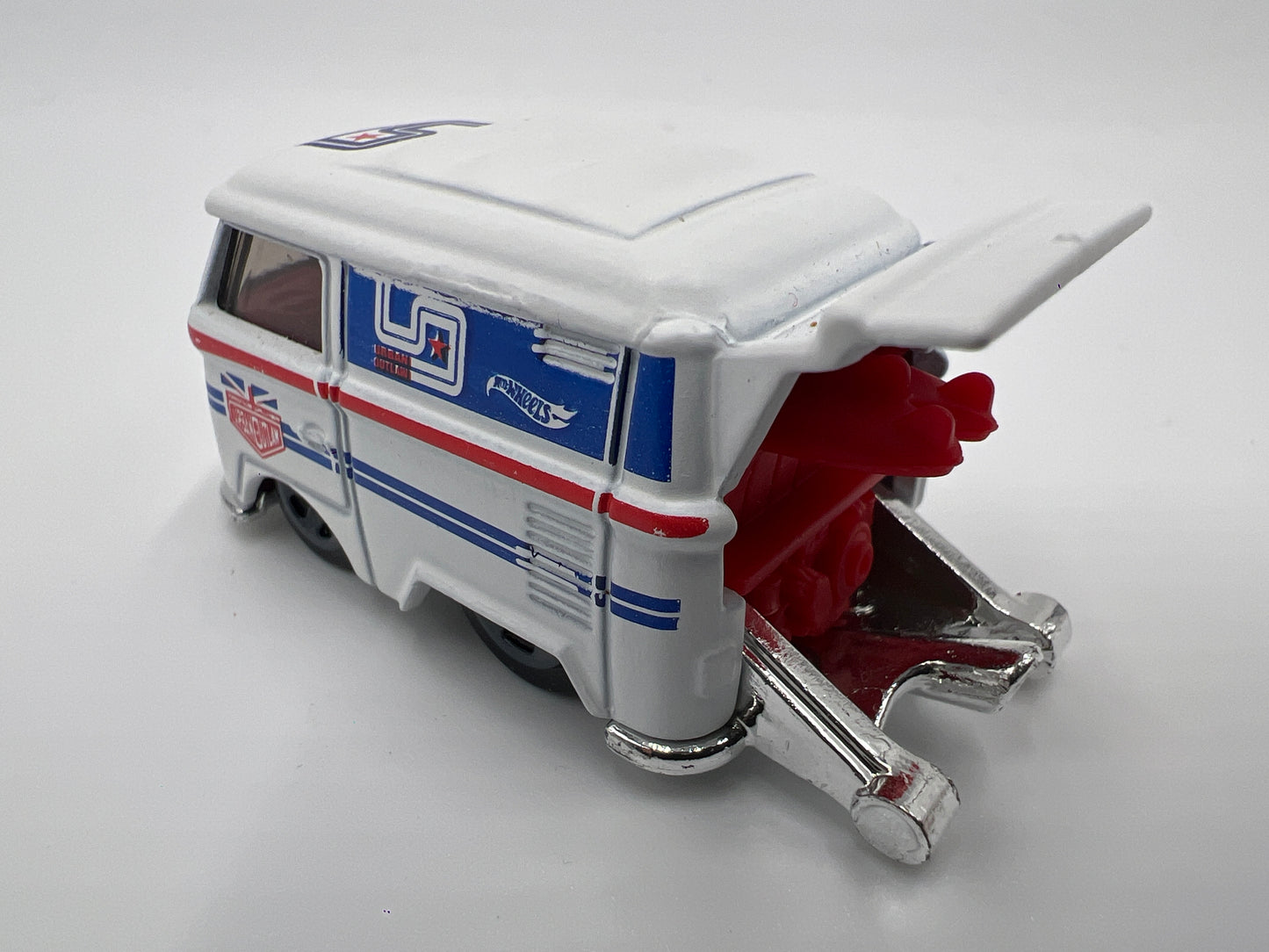 Hot Wheels 1/64 Mainline Kool Kombi Urban Outlaw White Loose