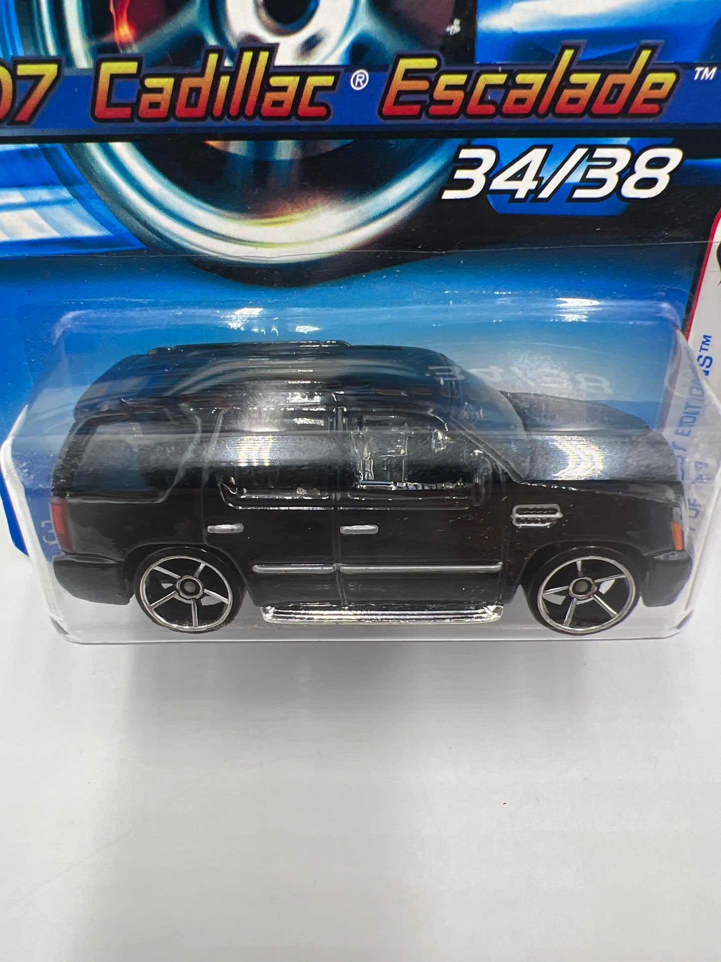 2006 Hot Wheels First Editions #034 07 Cadillac Escalade Black