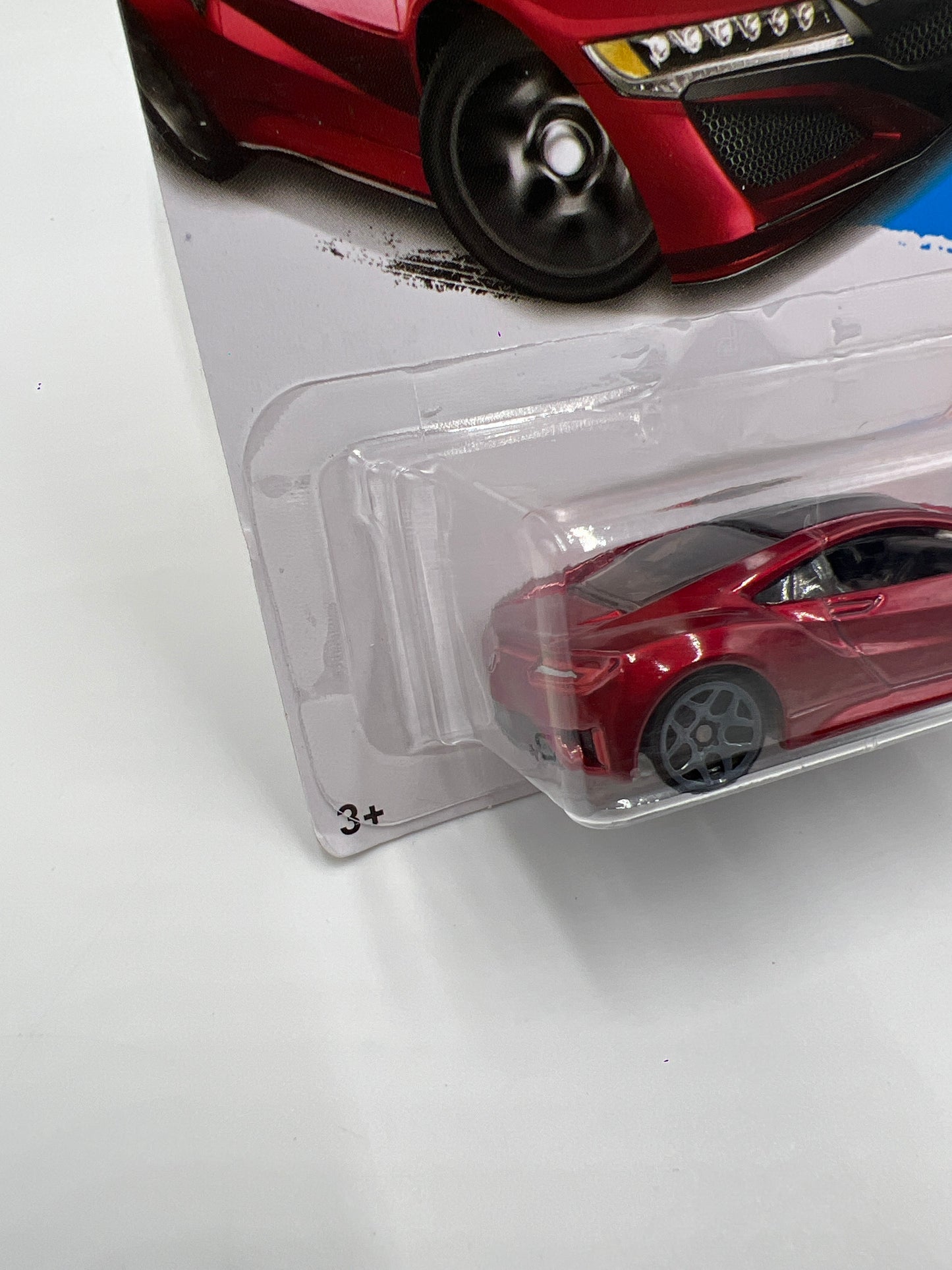 2016 Hot Wheels Then and Now #108 17 Acura NSX Red International Card 104B