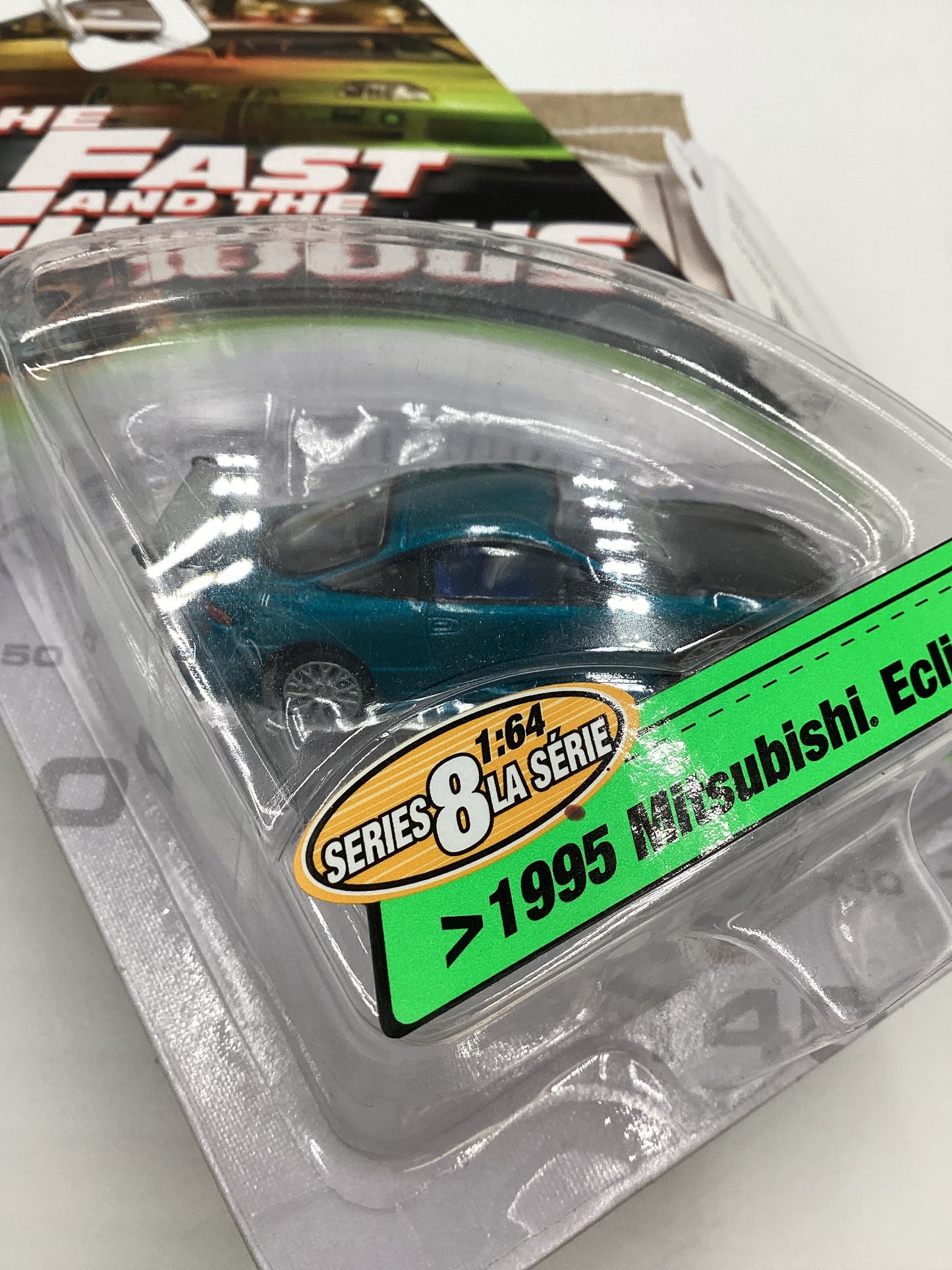 Racing Champions The Fast and Furious Series 8 1995 Mitsubishi Eclipse Teal