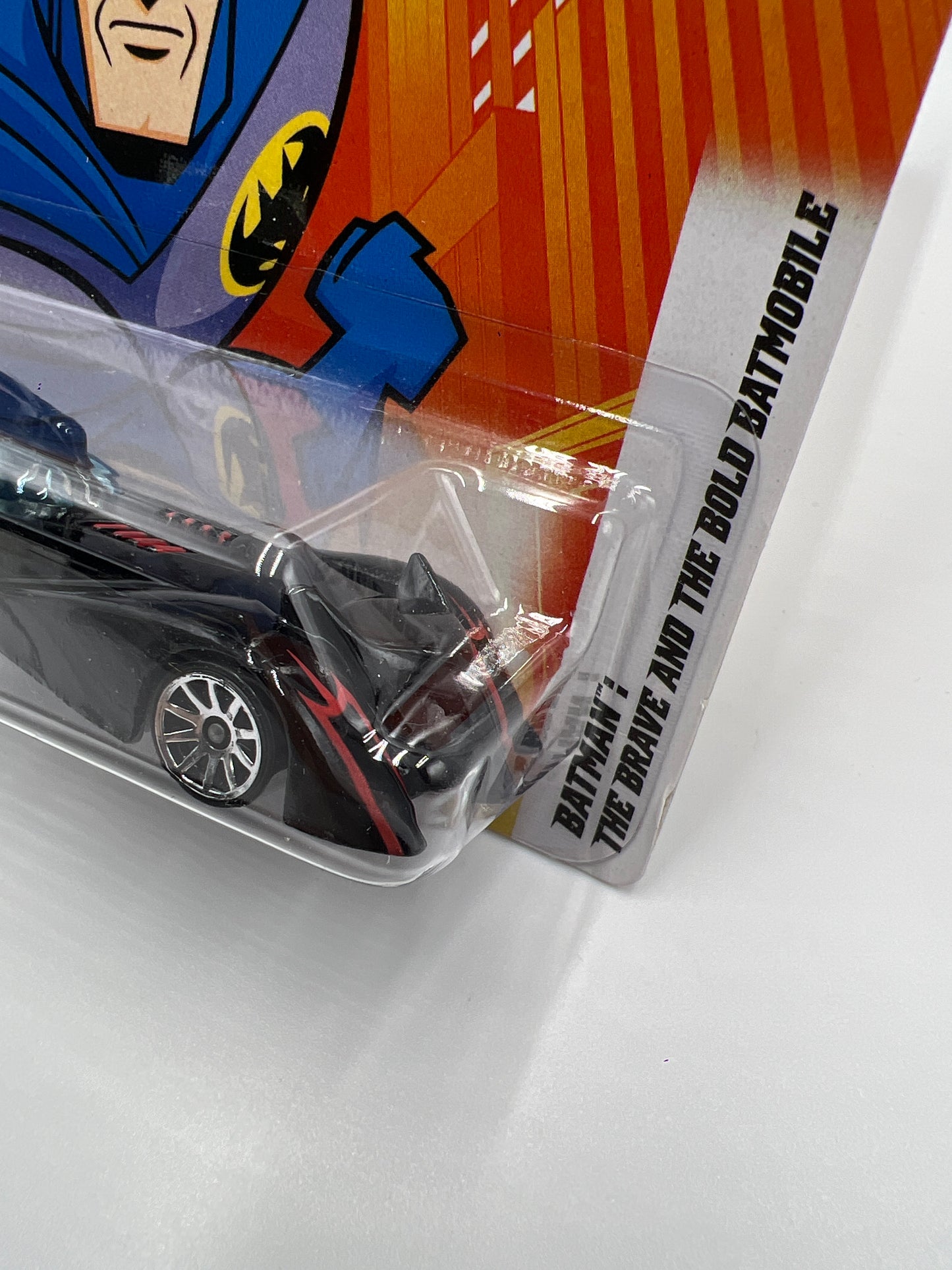 2011 Hot Wheels Batman Series #02 Batman: The Brave And The Bold Batmobile Black 117E