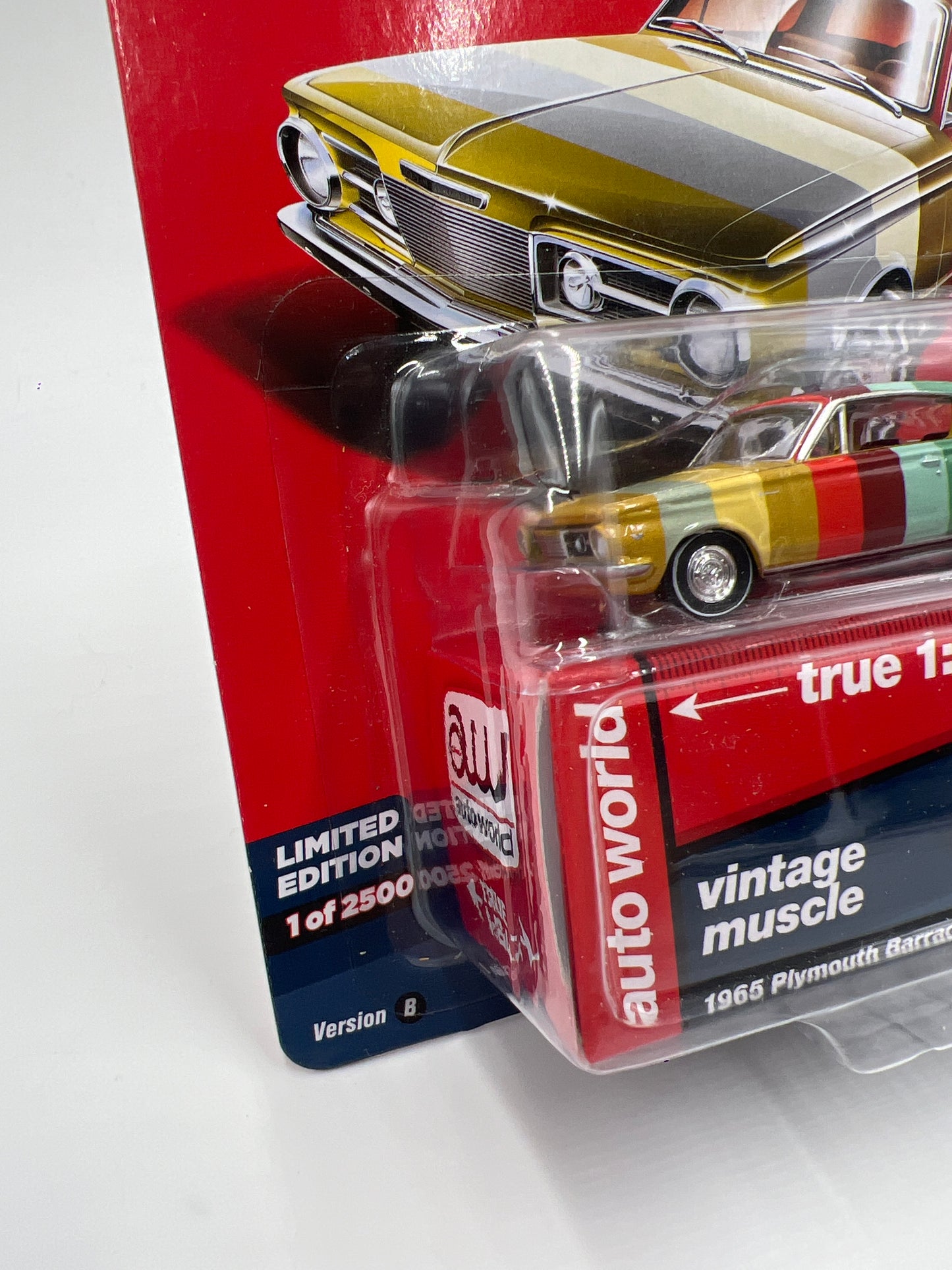 Auto World Vintage Muscle Release 3 Version B 1965 Plymouth Barracuda
