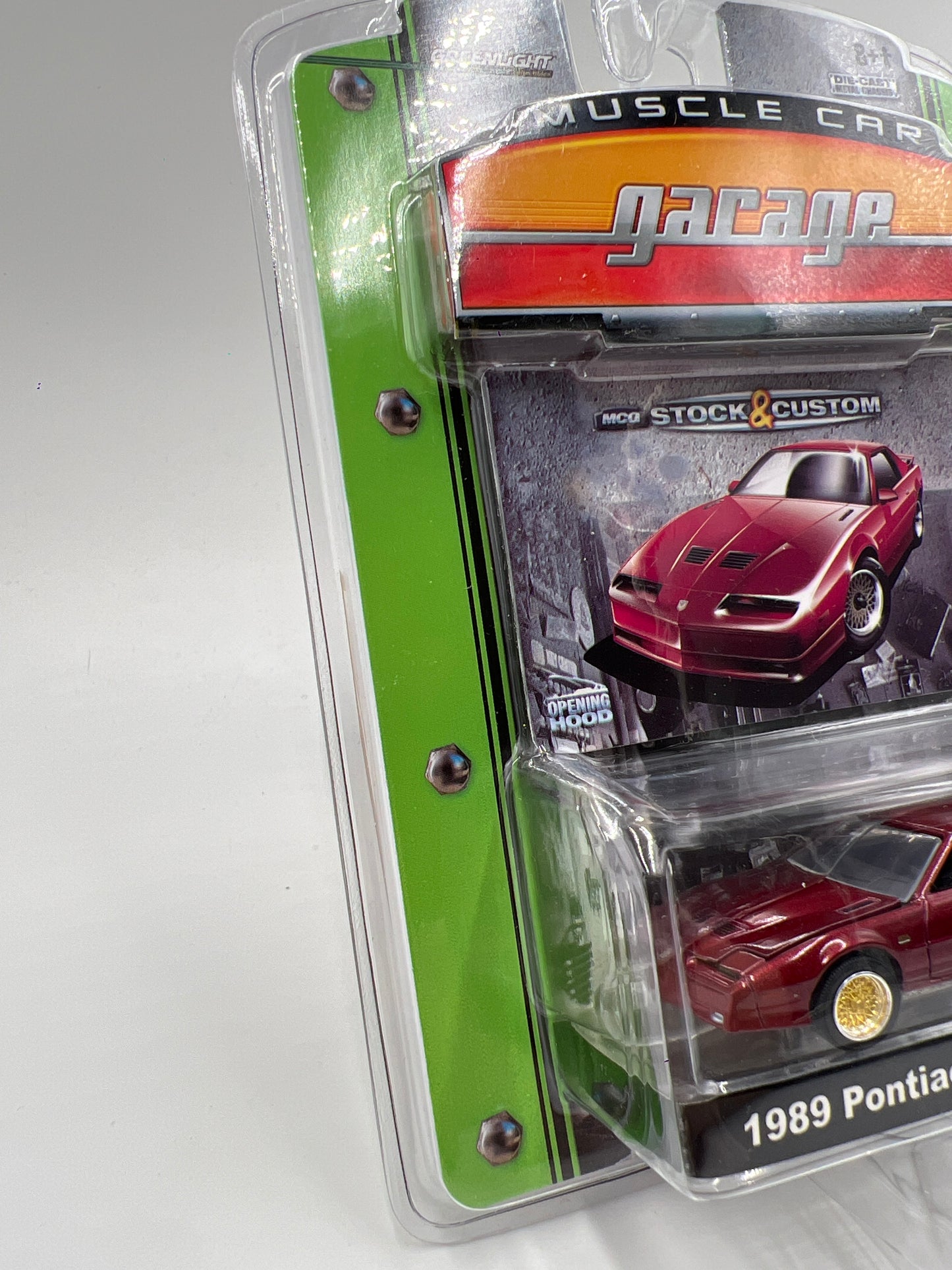 Greenlight Muscle Car Garage Series 6 1989 Pontiac Firebird Trans Am Red