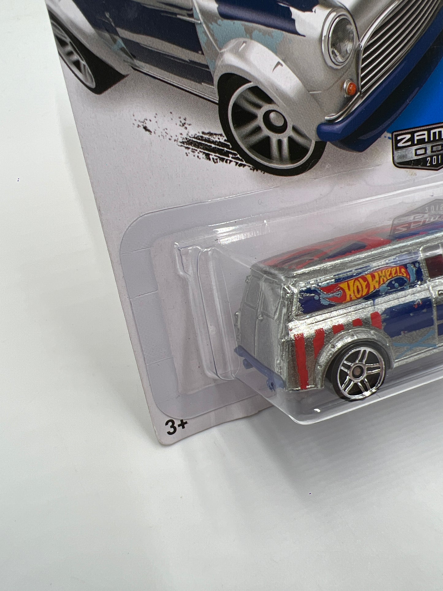 2015 Hot Wheels Walmart Exclusive Zamac 7 #27 67 Austin Mini Van 145C