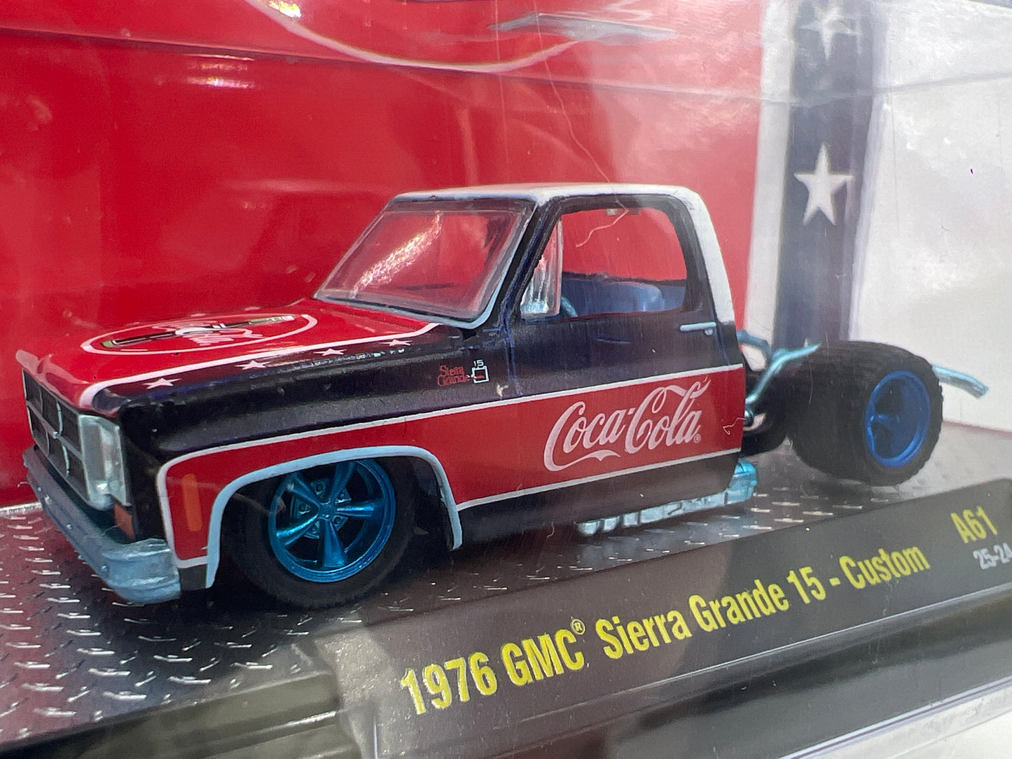 M2 Machines A61 Coca Cola CHASE 1976 GMC Sierra Grande 15 Custom