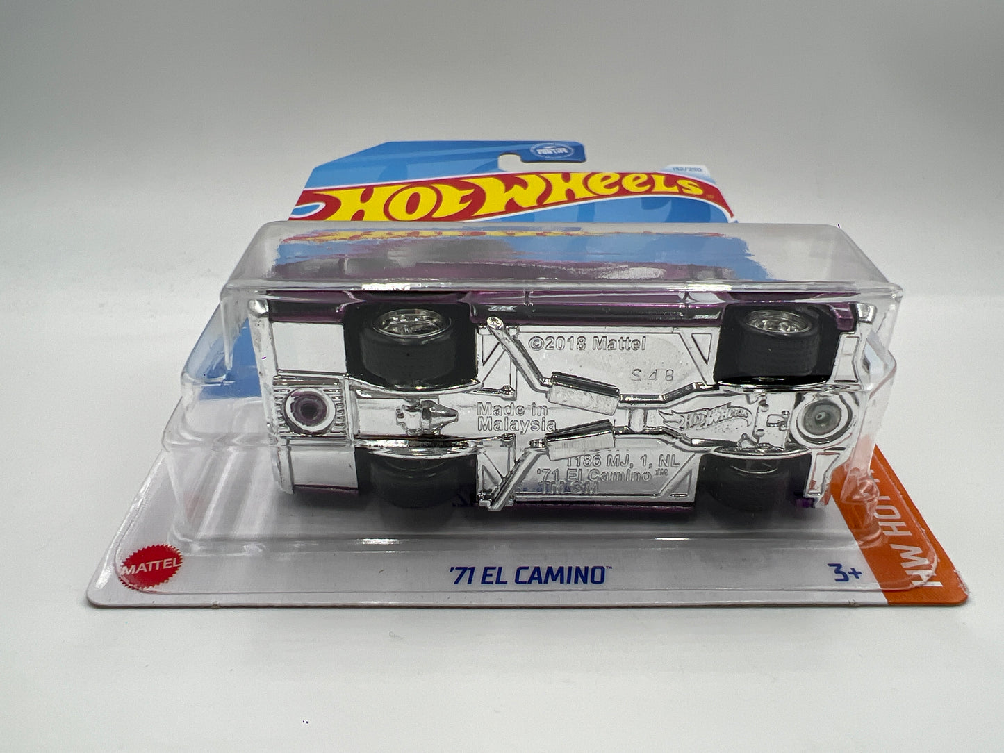 2024 Hot Wheels F Case Super Treasure Hunt #132 72 El Camino Purple W/Protector #2