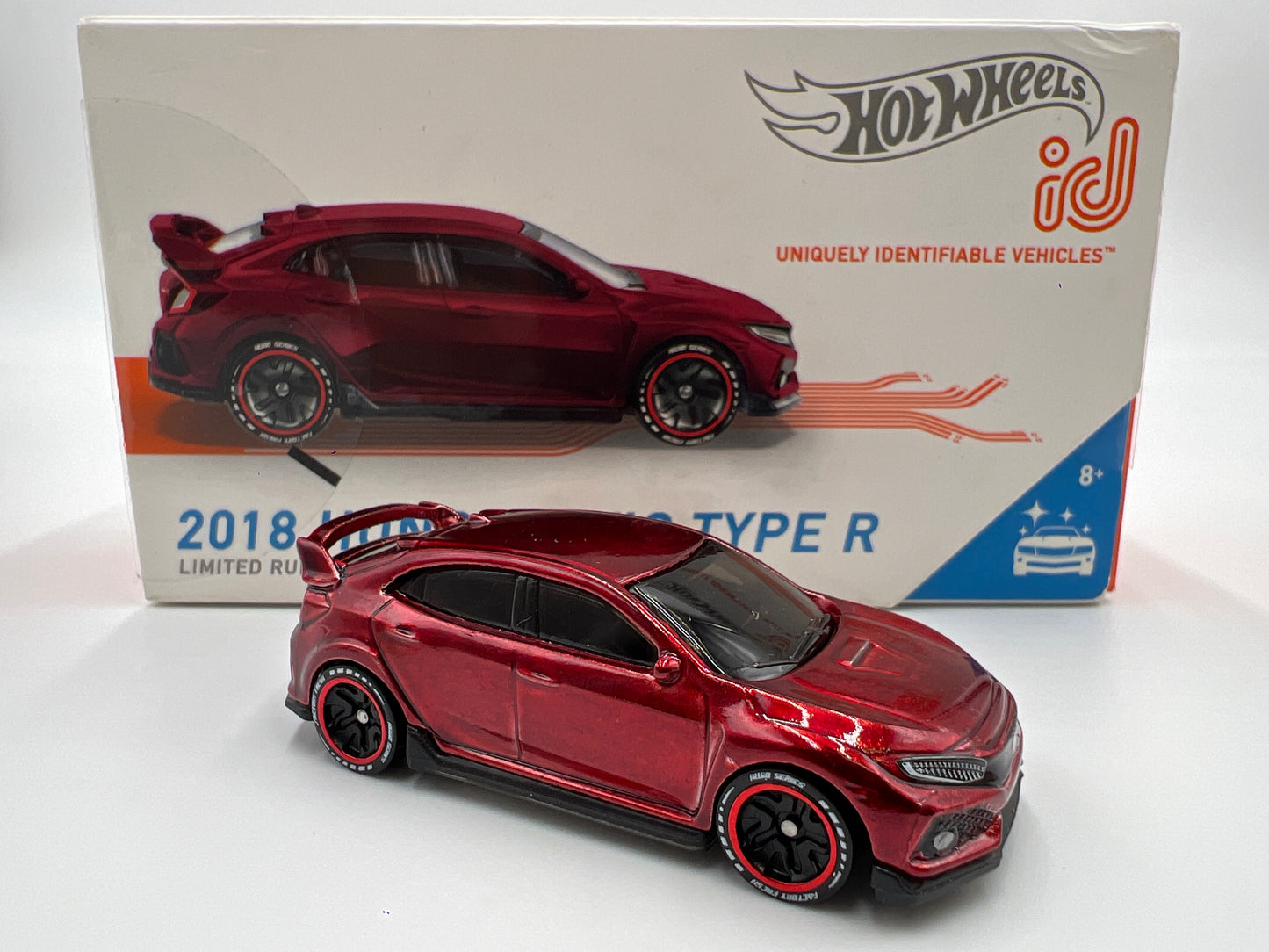 Hot Wheels iD Factory Fresh Series 2 #4 2018 Honda Civic Type R Red Opened