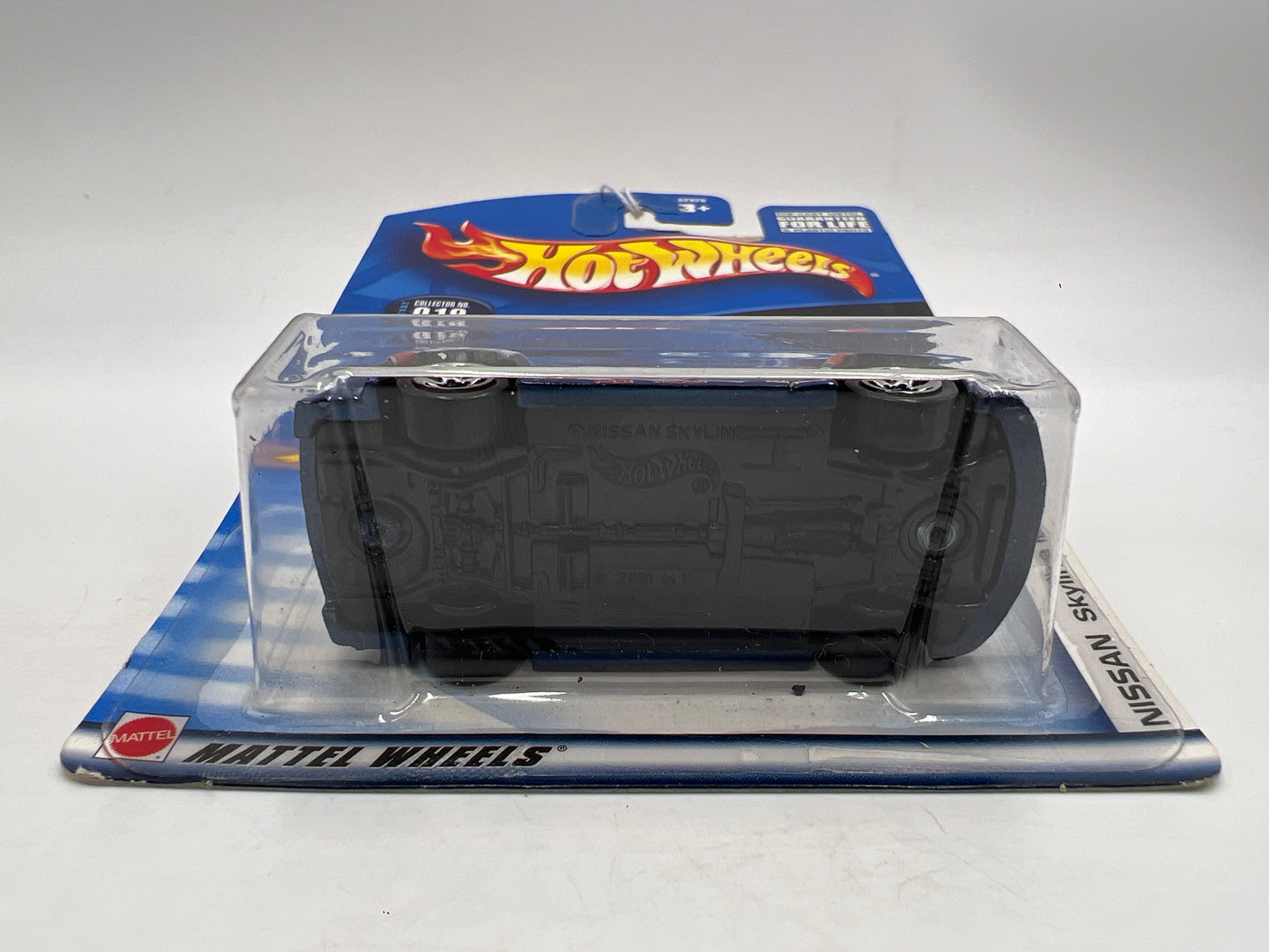 2002 Hot Wheels First Editions #19 Nissan Skyline Blue W/5 Spoke Wheels SR