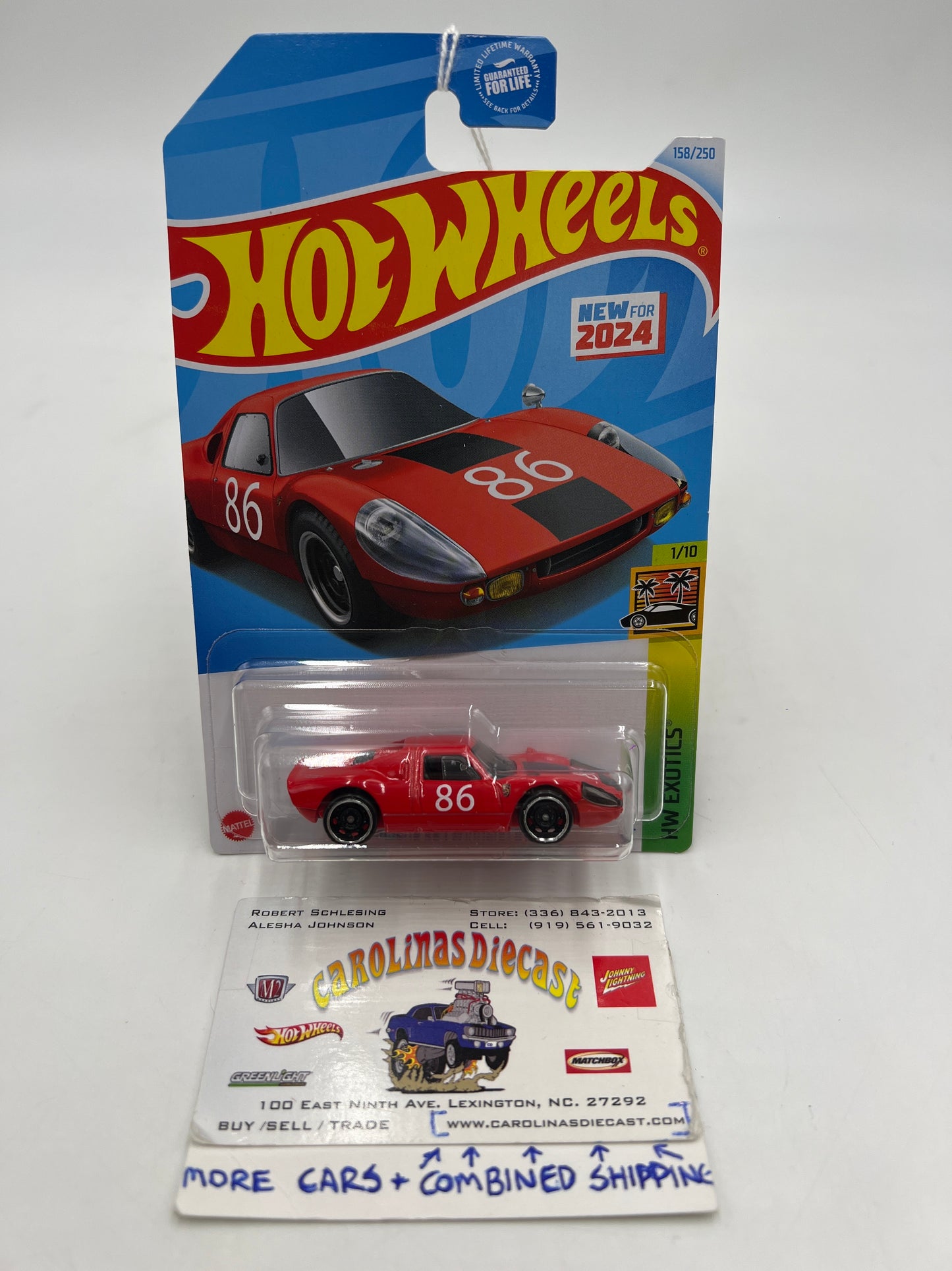 2024 Hot Wheels N Case #158 Porsche 904 Carrera GTS Red 101i