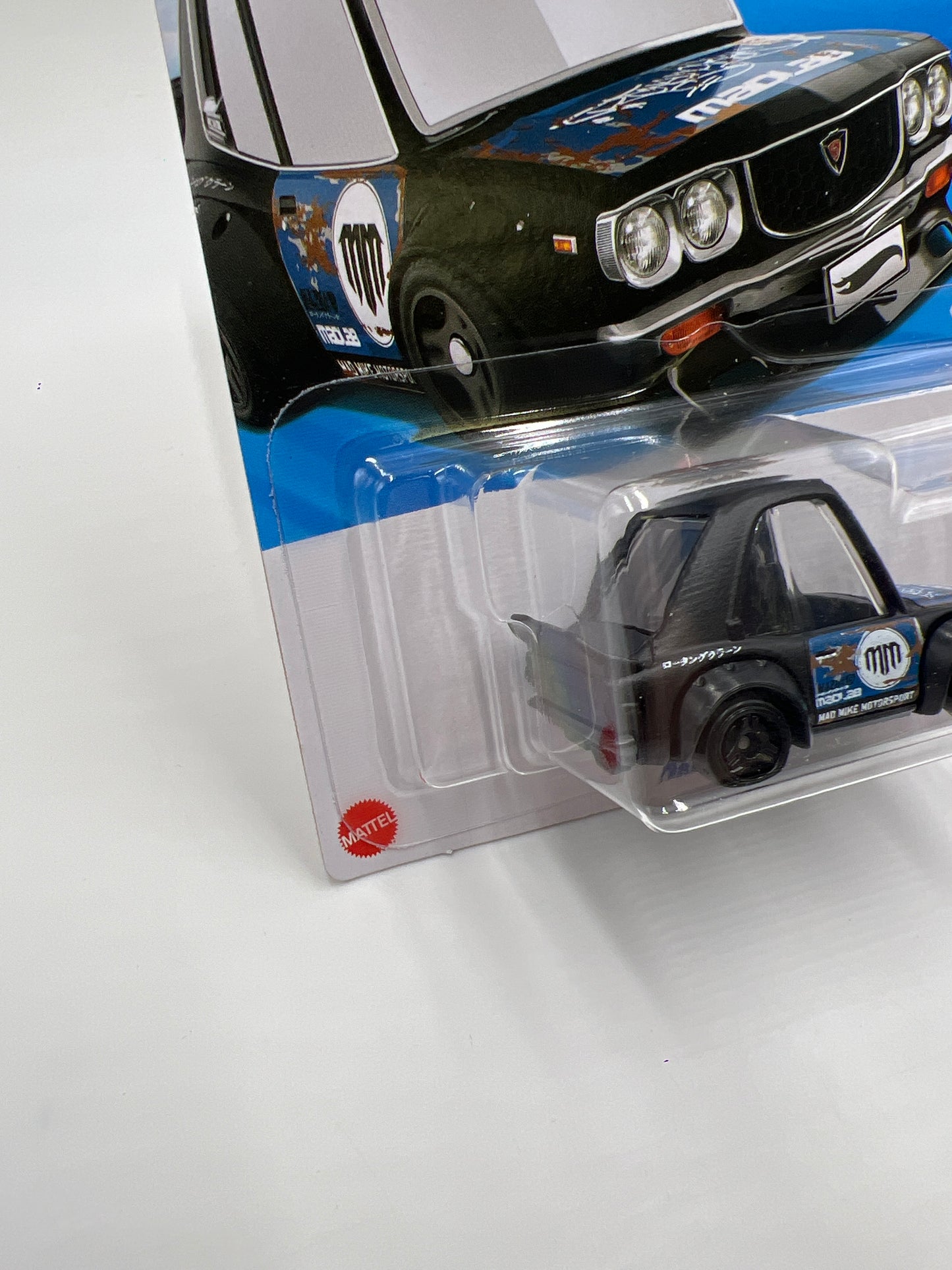 2025 Hot Wheels L Case Compact Kings #196 Tooned Mazda RX-3 Black 88G