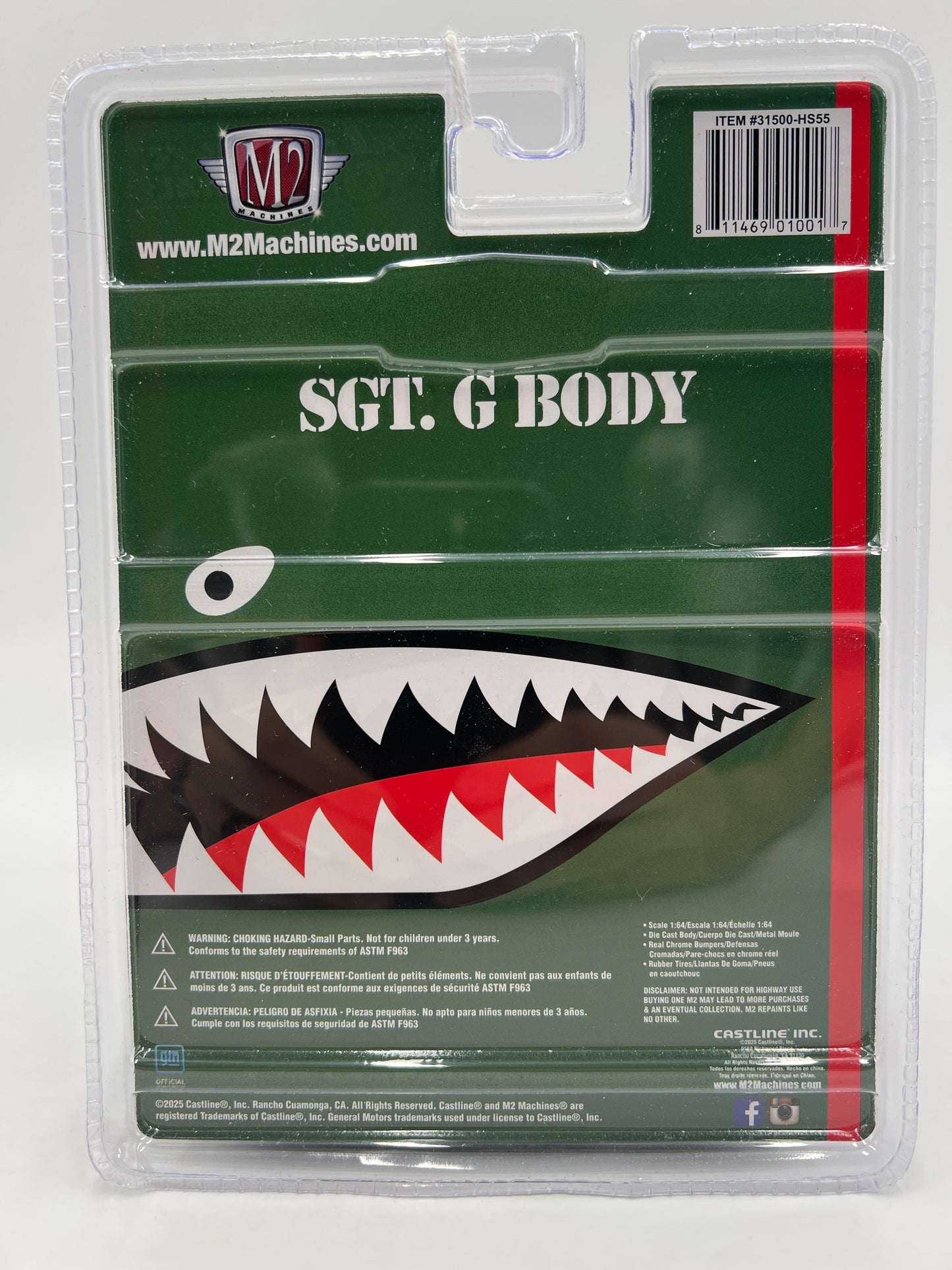 M2 Machines Hobby Exclusive SGT G Body 1987 Buick Grand National Custom Green HS55 194E