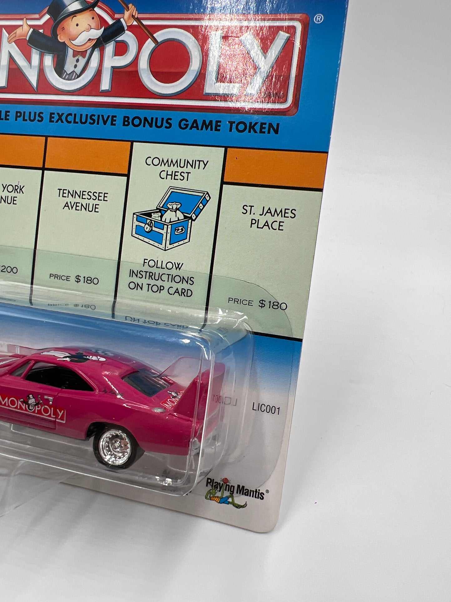 Johnny Lightning Monopoly 1969 Dodge Daytona Pink 230D