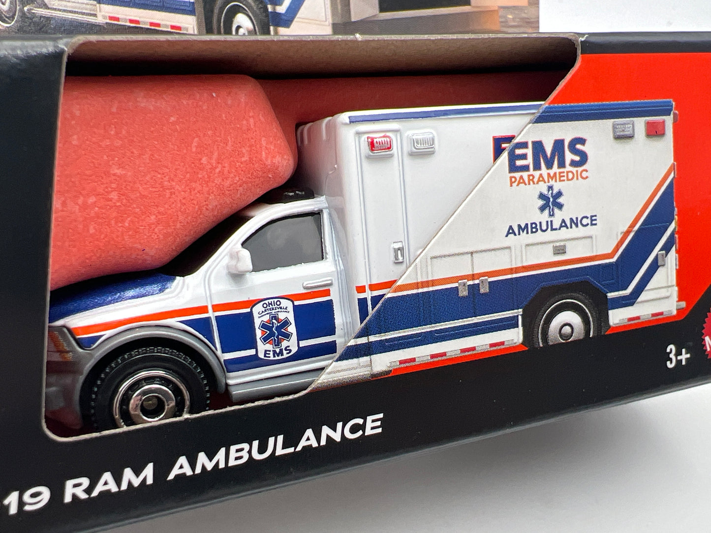 2026 Matchbox The Movie Moving Parts #3 2019 Ram Ambulance White 219B