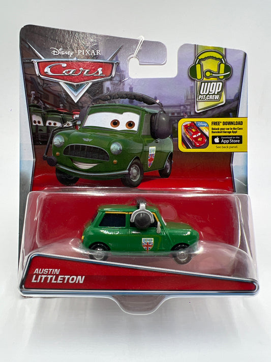 Disney Pixar Cars WGP Pit Crew Austin Littleton Green See Description