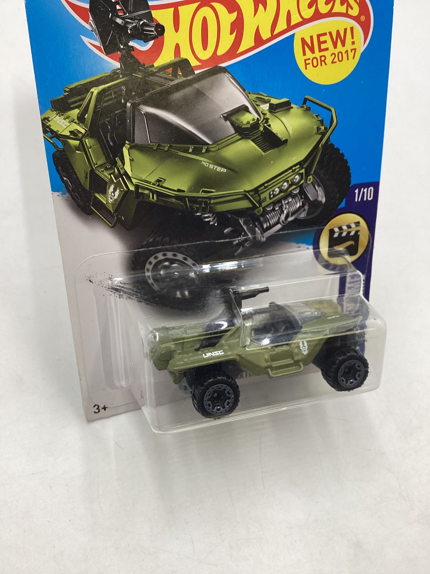 2017 Hot wheels #002 UNSC Warthog 123G