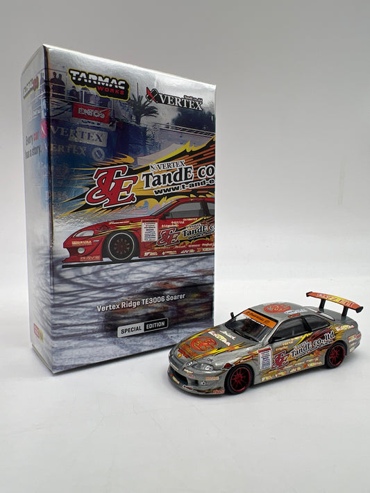 Tarmac Works x VERTEX Special Edition CHASE Vertex Ridge Toyota TE3006 Soarer
