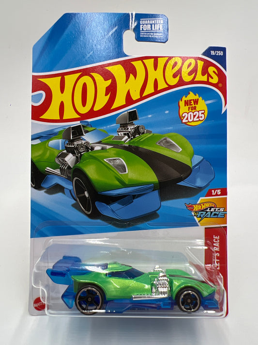 2025 Hot Wheels N Case Lets Race #19 Super Twin Mill Green