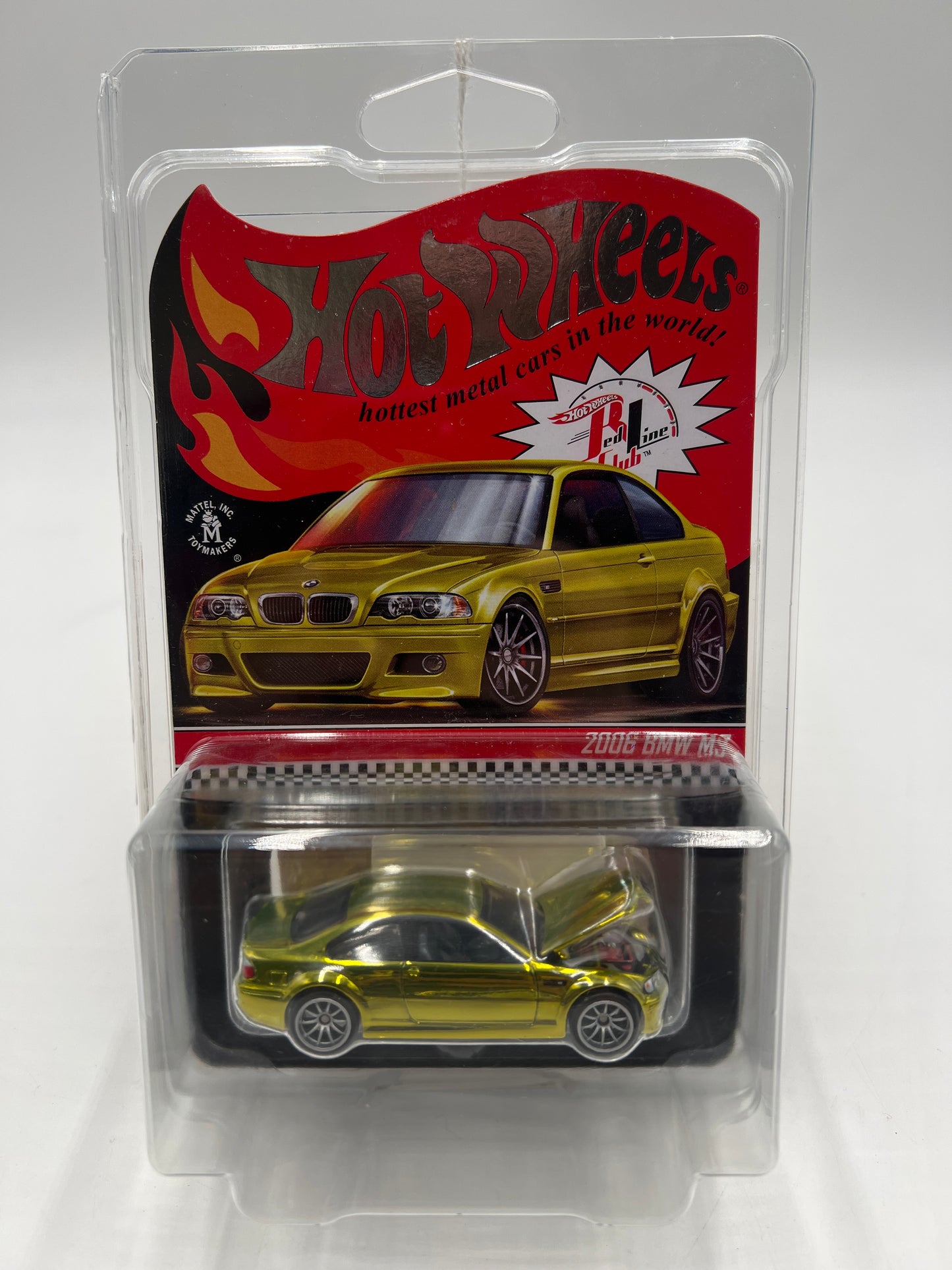 Hot Wheels RLC 2006 BMW M3 Gold #4767/20000 W/ Protector