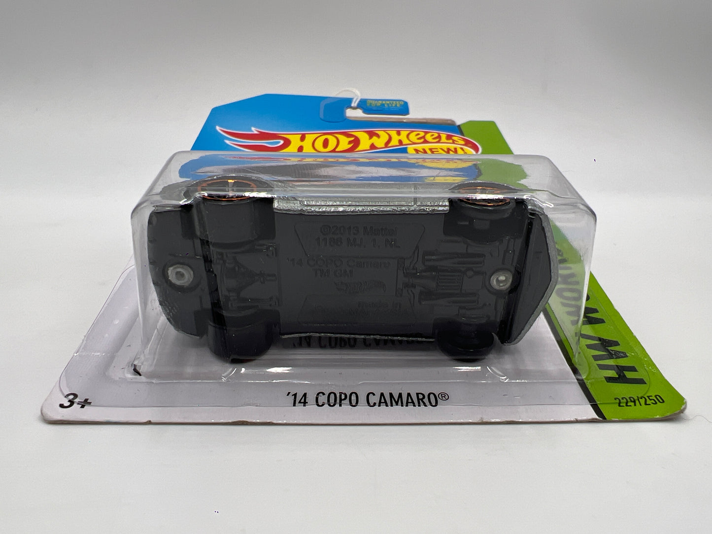 2014 Hot Wheels Walmart Exclusive Zamac 001 #229 14 Copo Camaro 143C