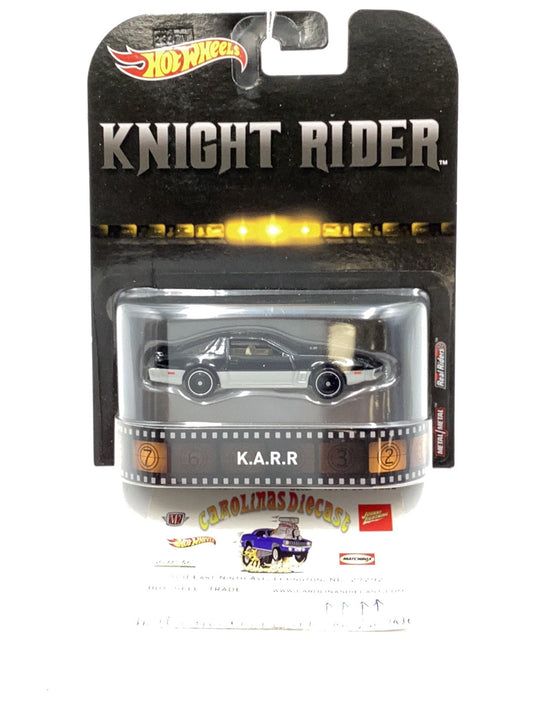 Hot wheels retro entertainment knight rider K.A.R.R VHTF!!! 259F