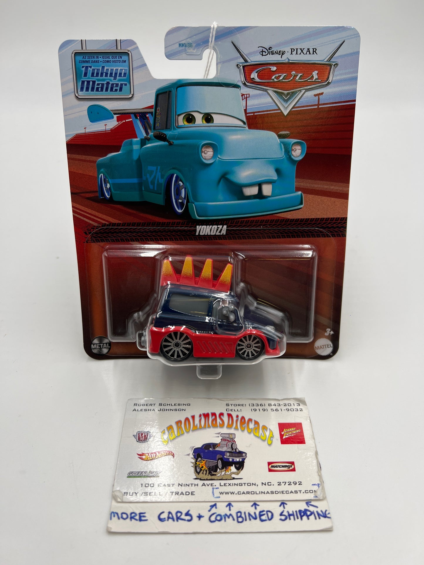 2024 Disney Pixar Cars Yokoza Blue/Red 142B