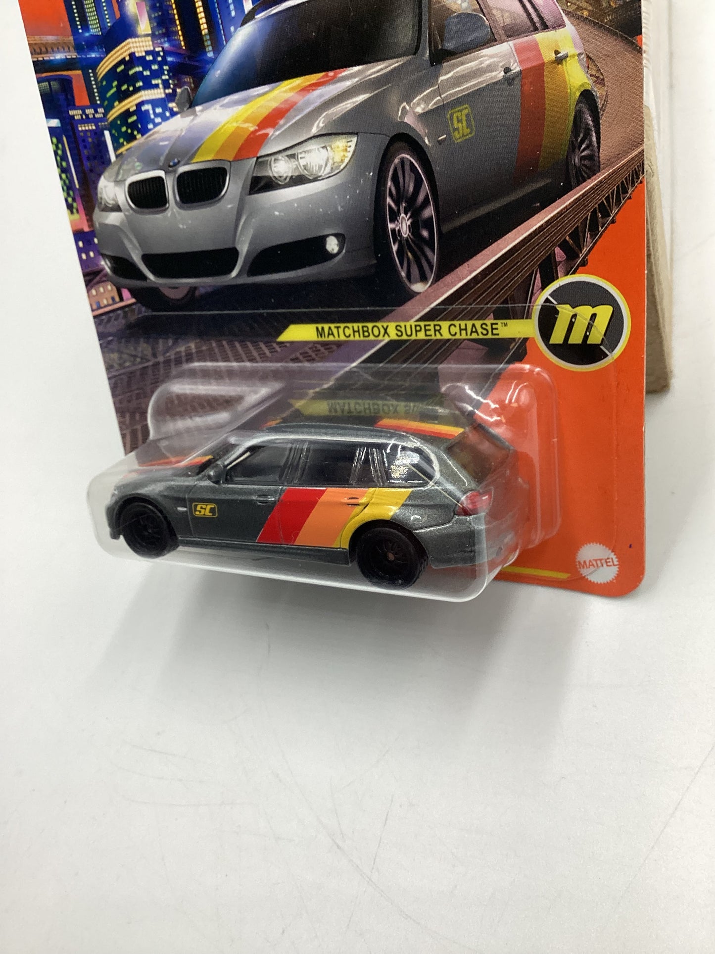 2024 Matchbox Super Chase 2012 BMW 3 Series Touring Gray