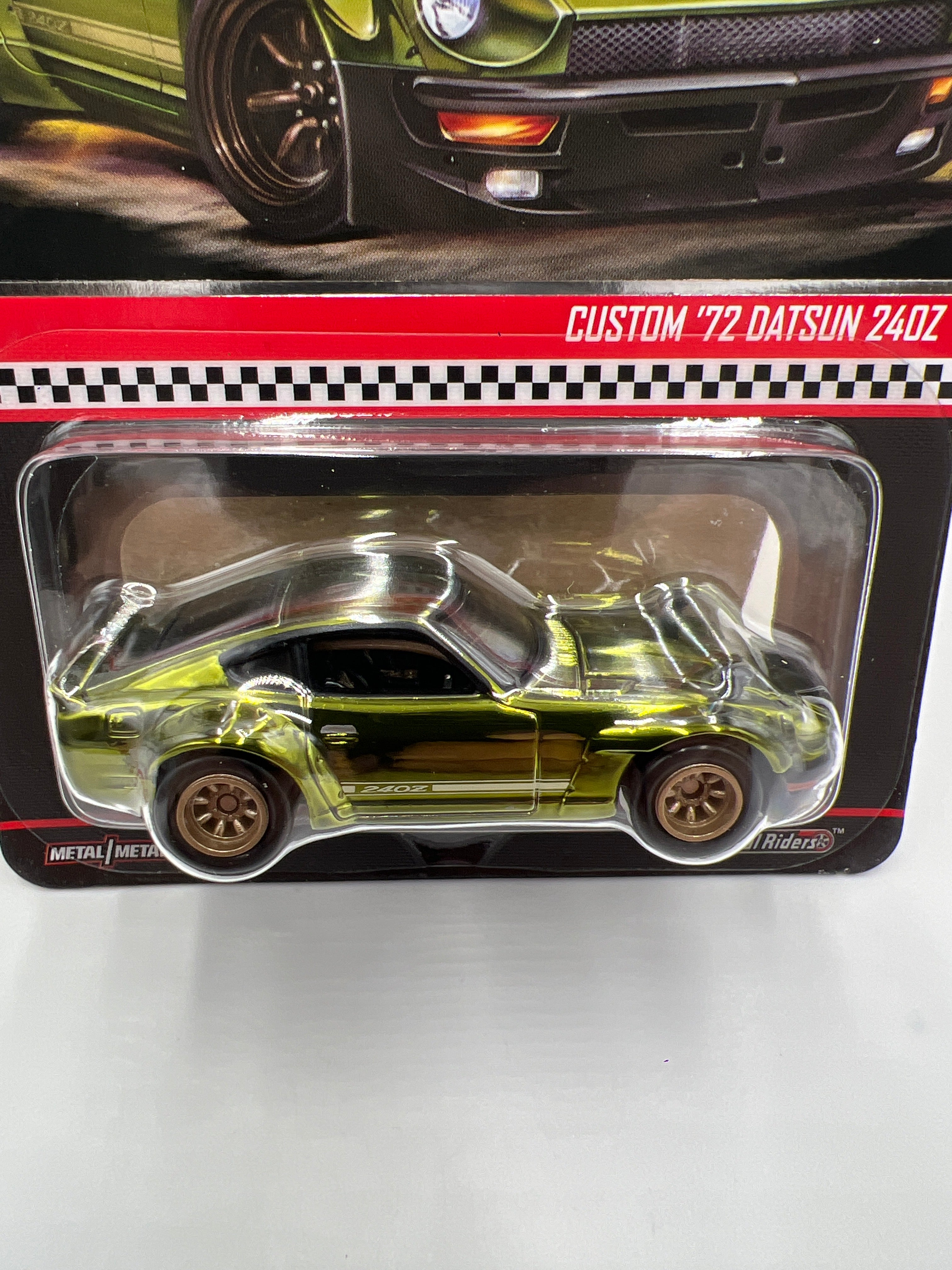 2025 Hot Wheels RLC Exclusive Custom 72 Datsun 240Z Green W