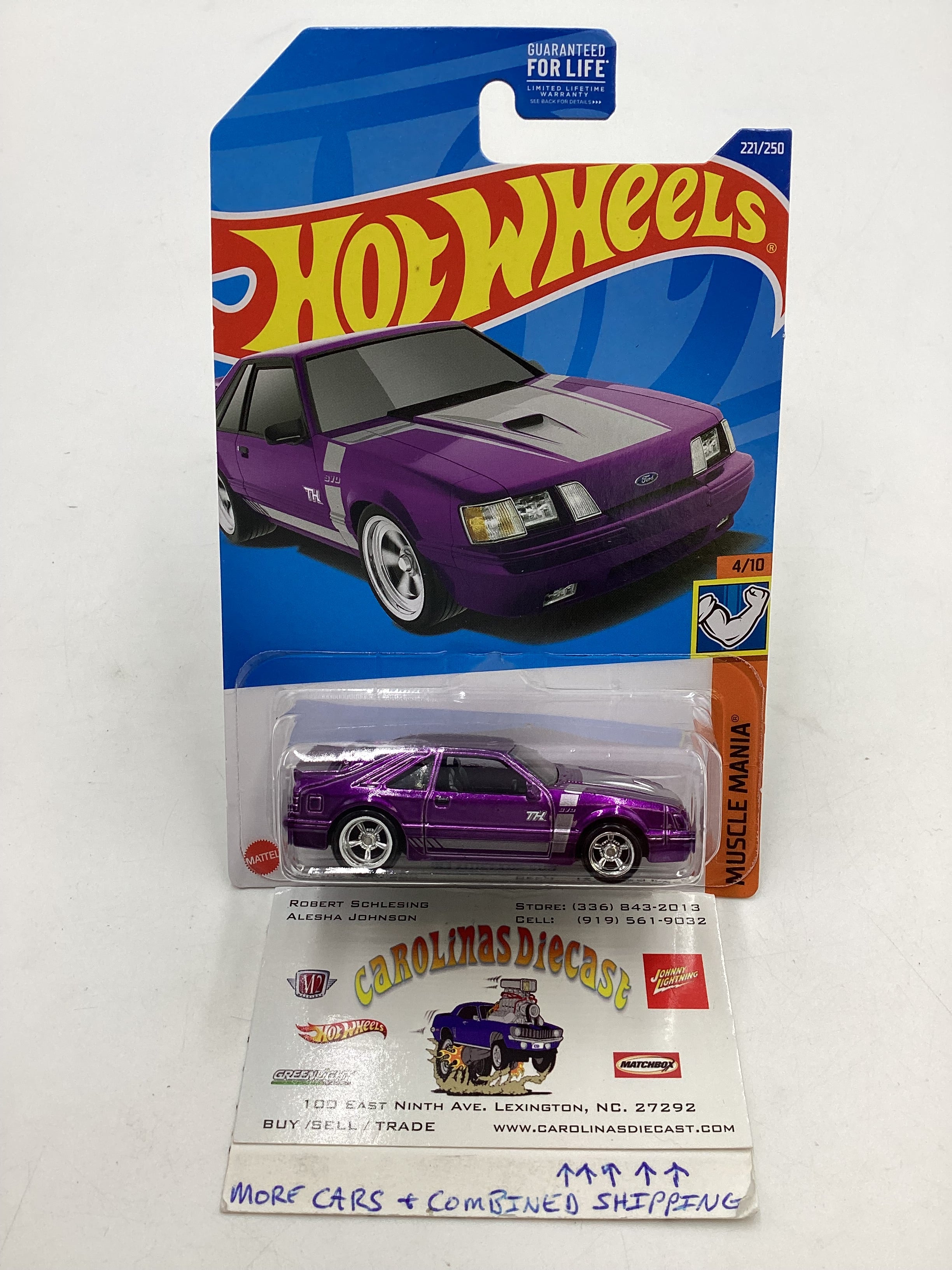 Hot Wheels 84 Mustang SVO on sale Super Treasure Hunt