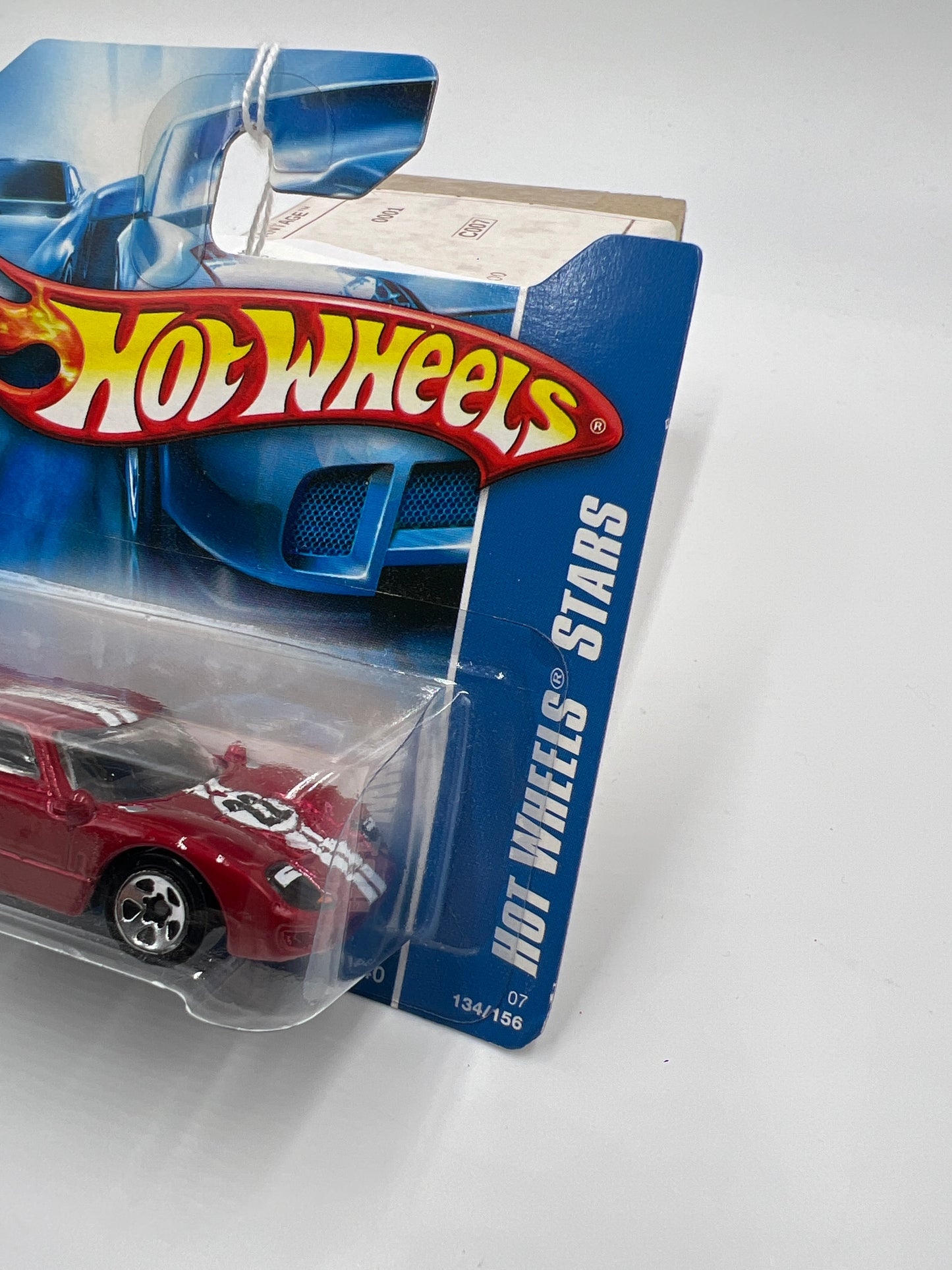 2007 Hot Wheels Stars #134 Short Card Ford GT-40 Red 24A
