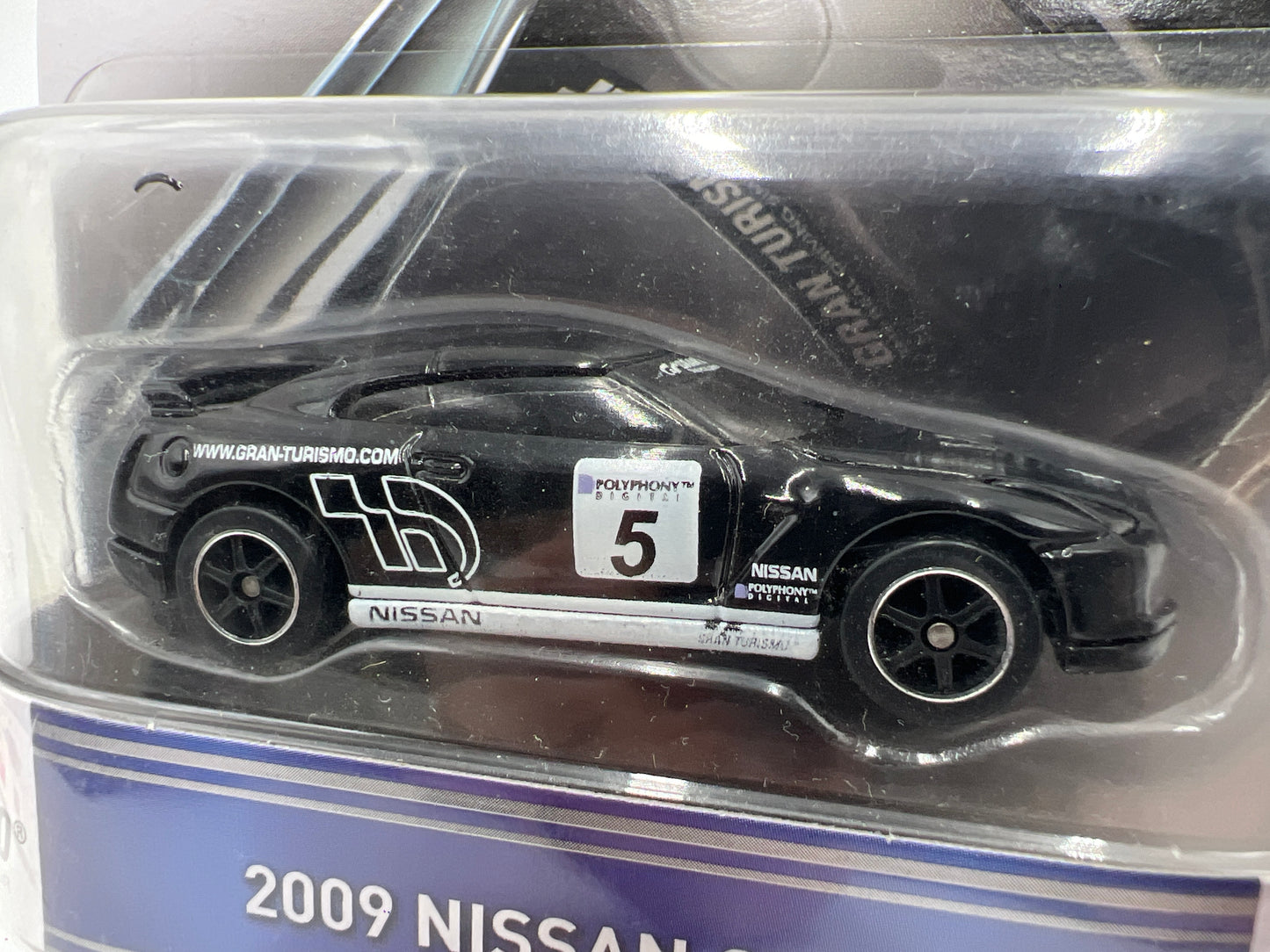 Hot Wheels Retro Entertainment Gran Turismo #5 2009 Nissan GT-R Black