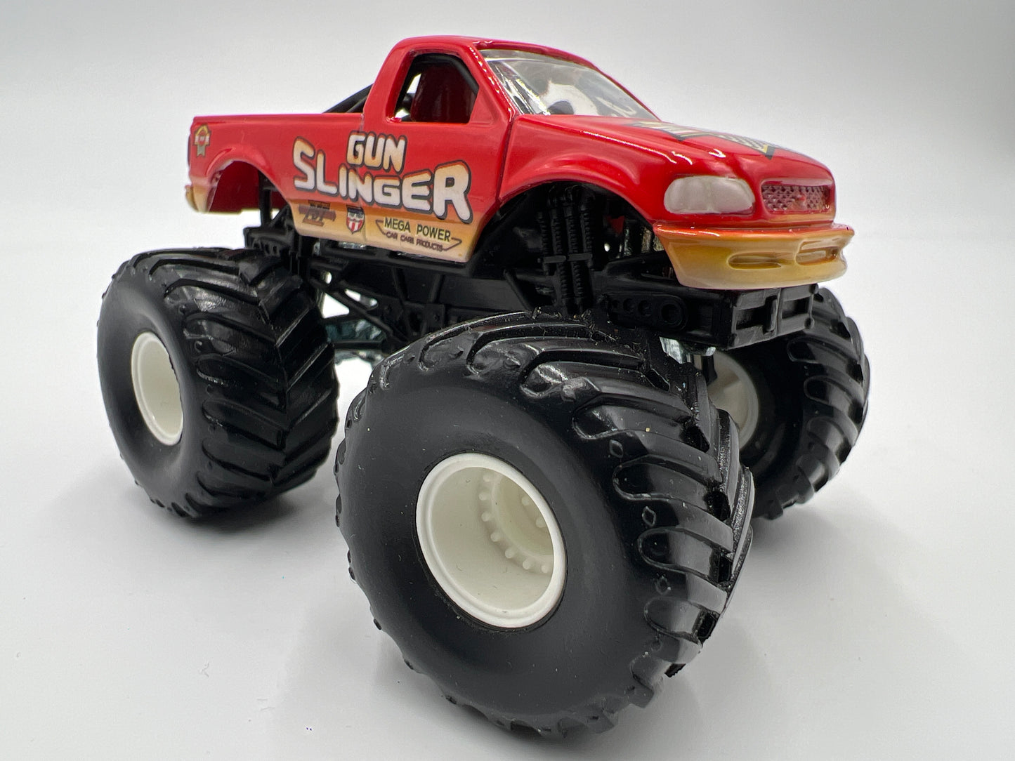 Hot Wheels 1:64 Monster Jam Small Wheel/Metal Base Gun Slinger Loose