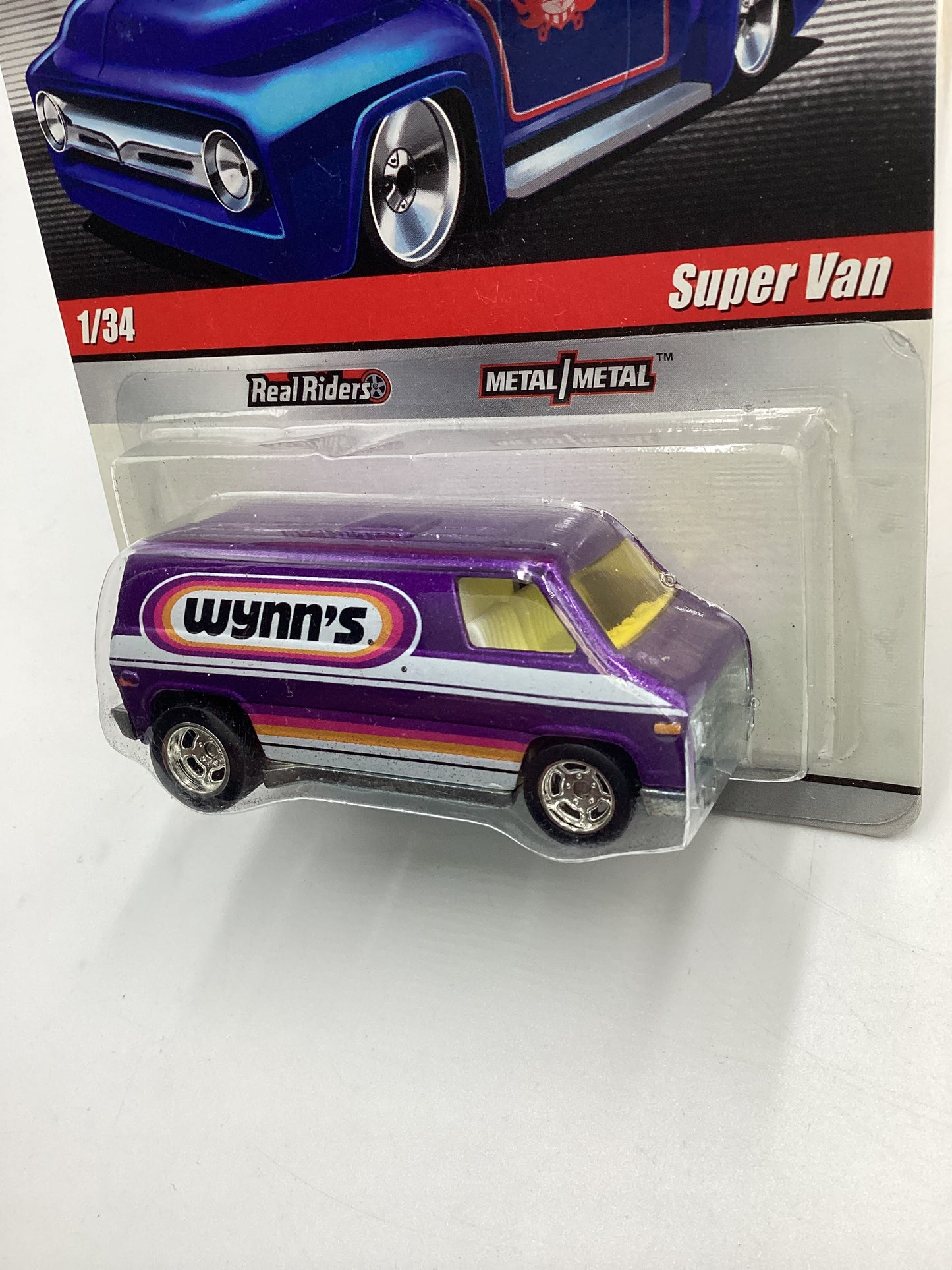 Hot wheels Slick Rides Premium Delivery #1 Super Van Purple Wynns 245J