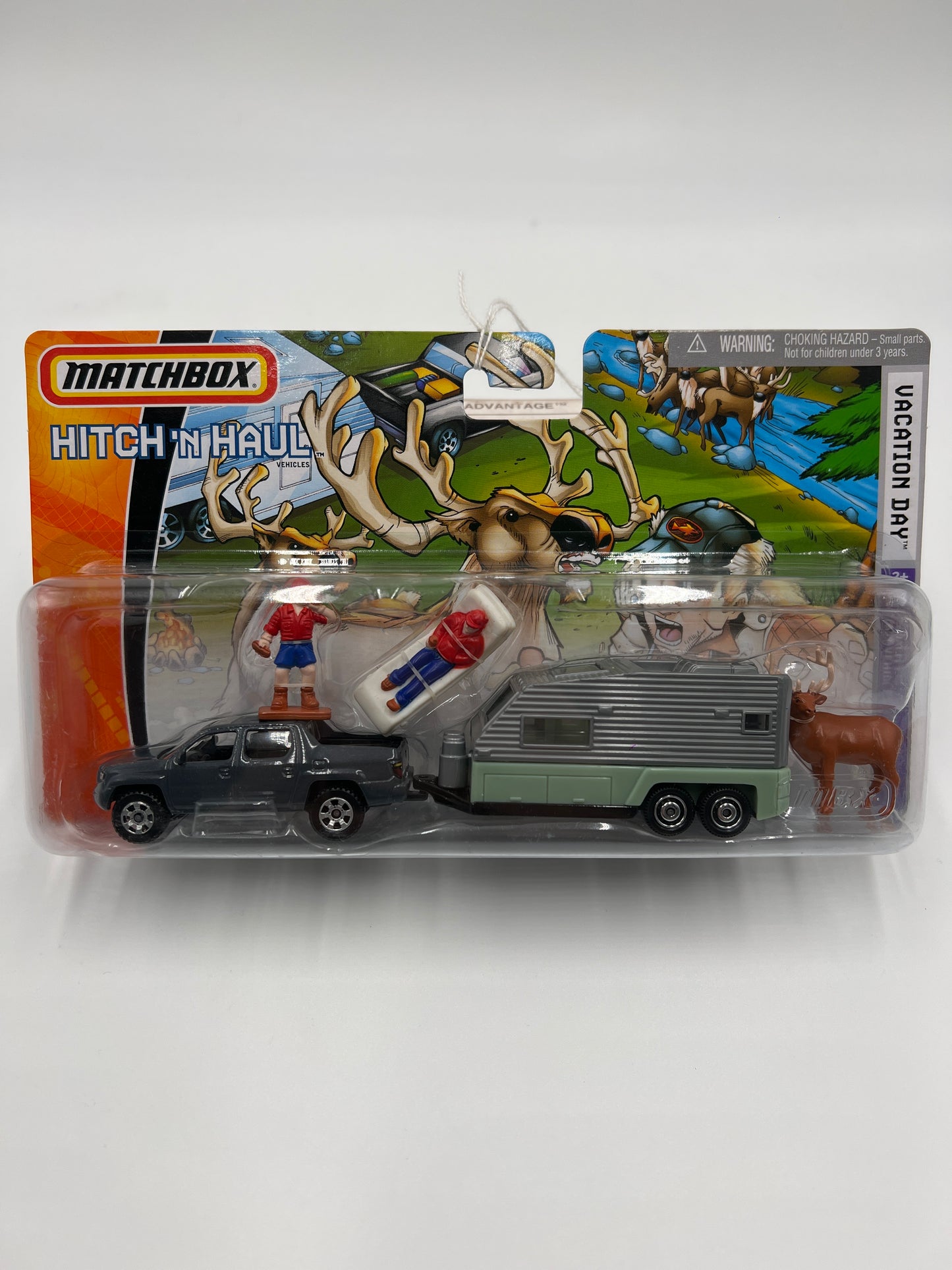 Matchbox Hitch N Haul Vacation Day Honda Ridgeline & Camper Trailer VHTF