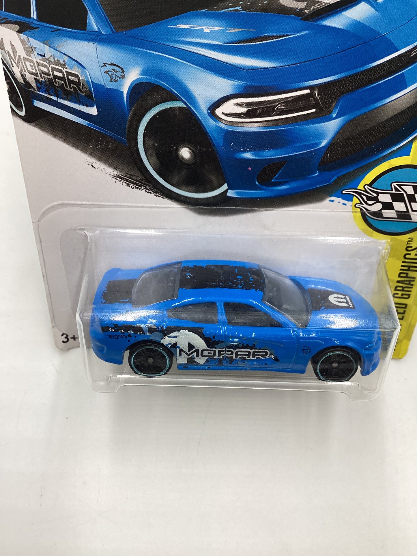 2015 Hot Wheels #9  Speed Graphics 15 Dodge Charger SRT 39H