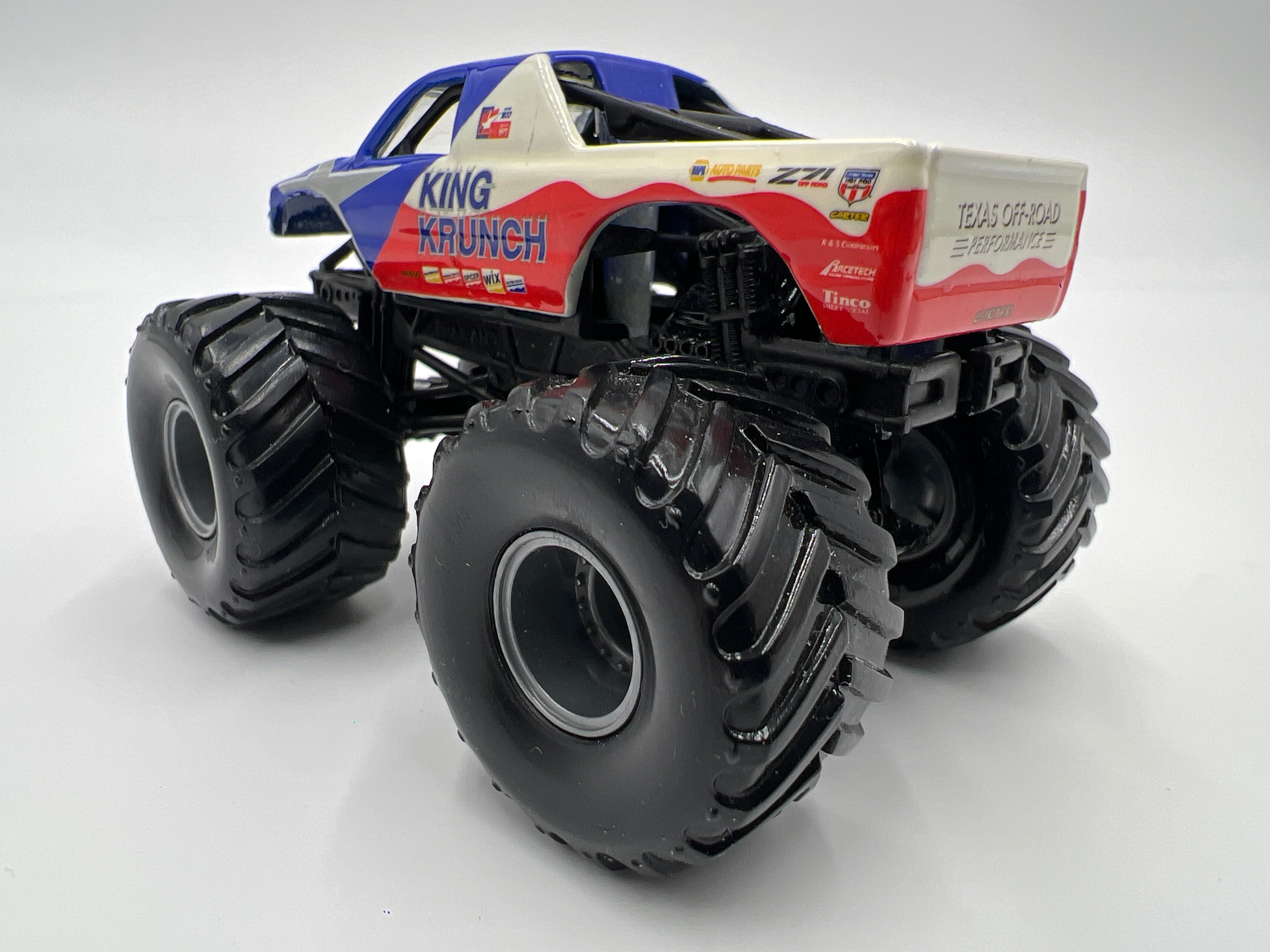 Hot Wheels 1:64 Monster Jam Small Wheel/Metal Base King Krunch