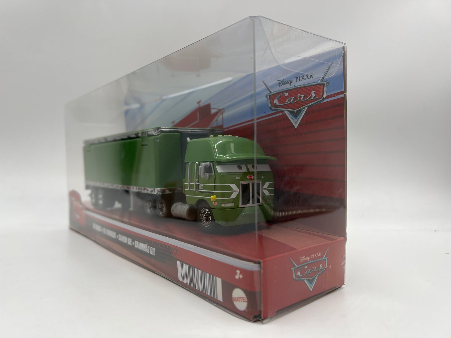 2025 Disney Pixar Cars 1:55 Scale Gil Hauler Green